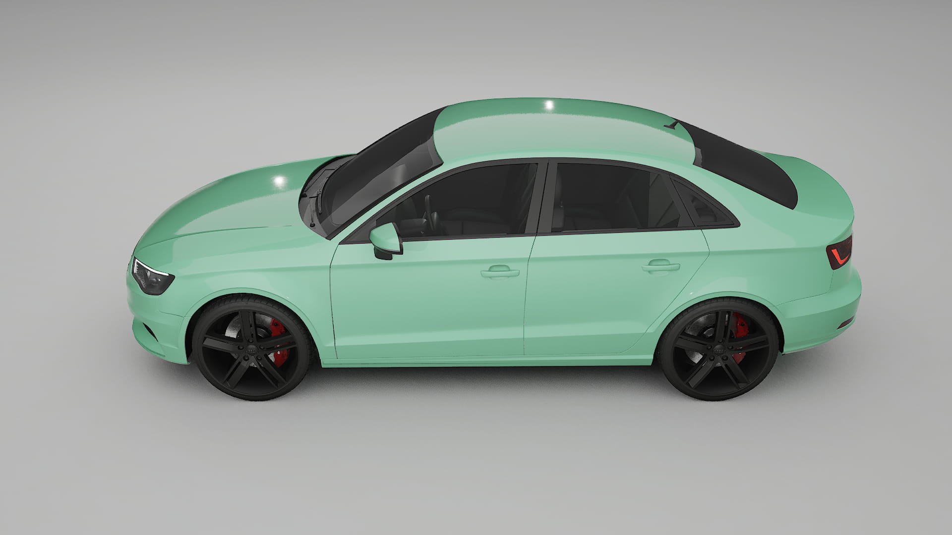 Audi A3 8V sedan prefacelift pre-LCI TPU Paint Protection Film | DUSTY Color Change PPF Full Pre-Cut Kit