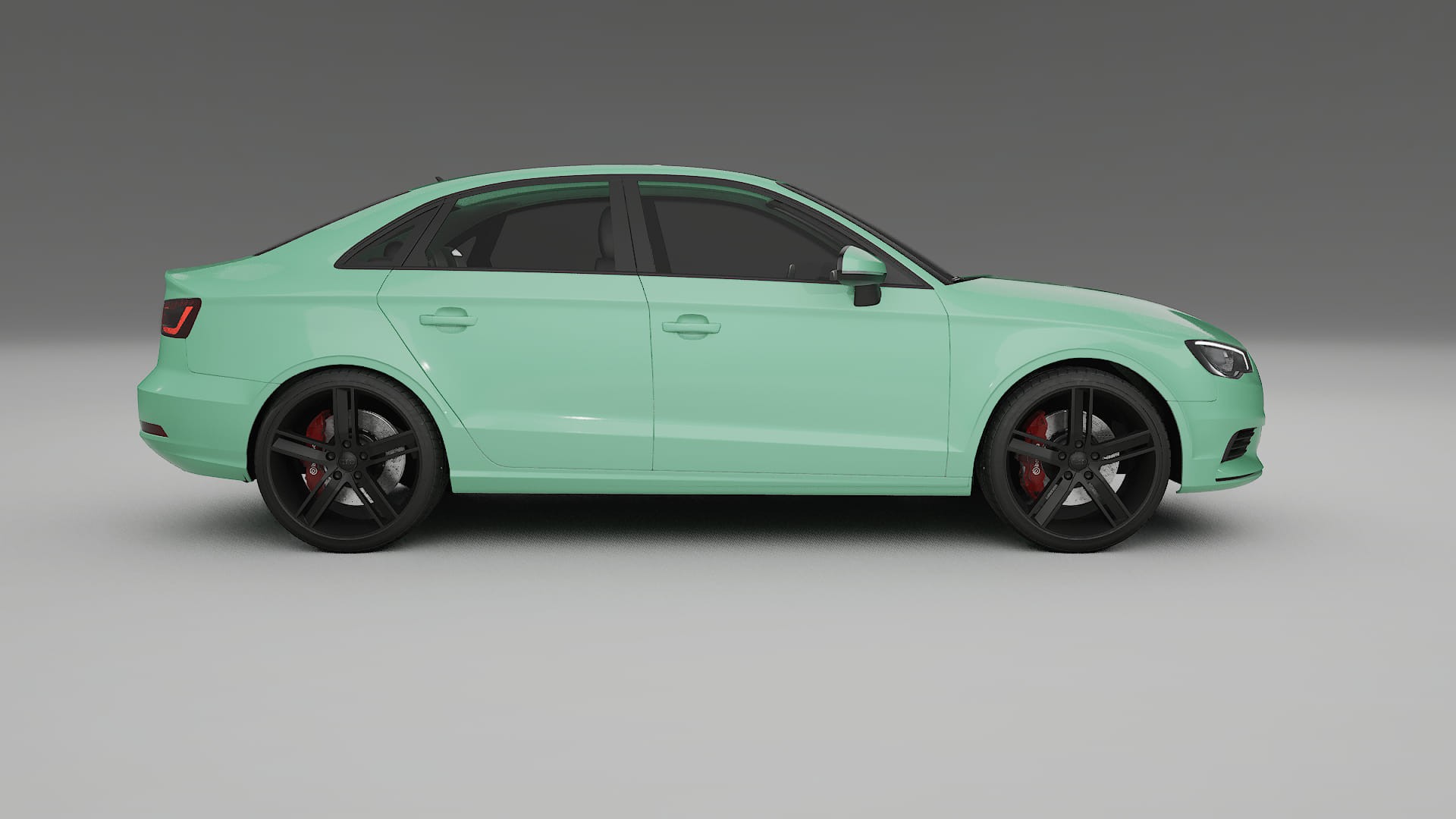 Audi A3 8V sedan prefacelift pre-LCI TPU Paint Protection Film | DUSTY Color Change PPF Full Pre-Cut Kit