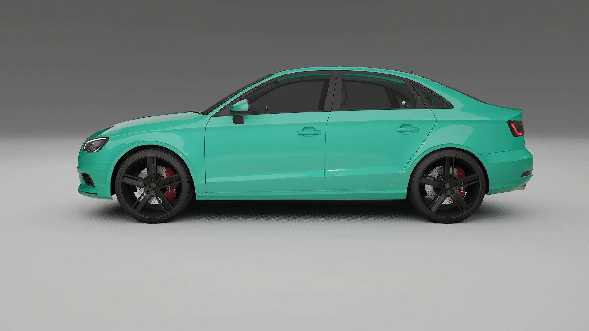 Audi A3 8V sedan prefacelift pre-LCI TPU Paint Protection Film | JEWEL Color Change PPF Full Pre-Cut Kit