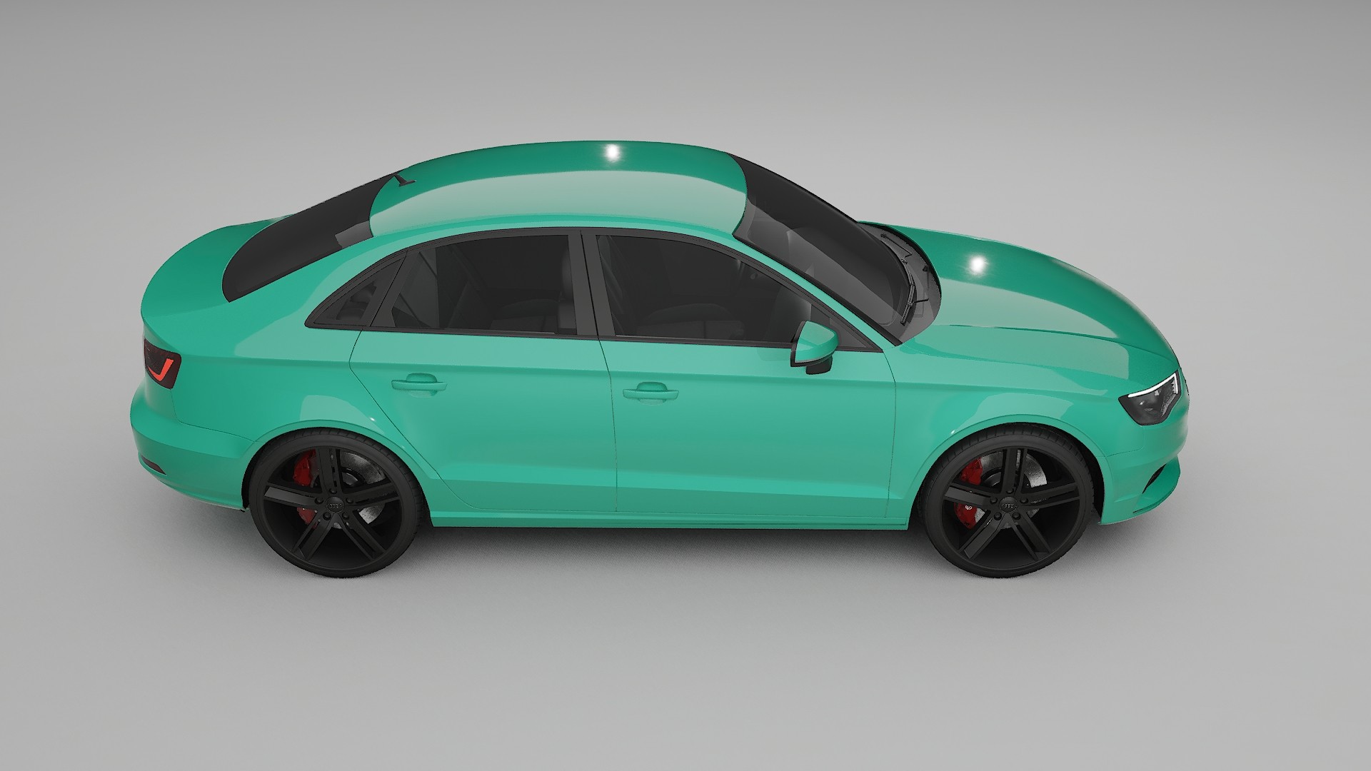 Audi A3 8V sedan prefacelift pre-LCI TPU Paint Protection Film | JEWEL Color Change PPF Full Pre-Cut Kit