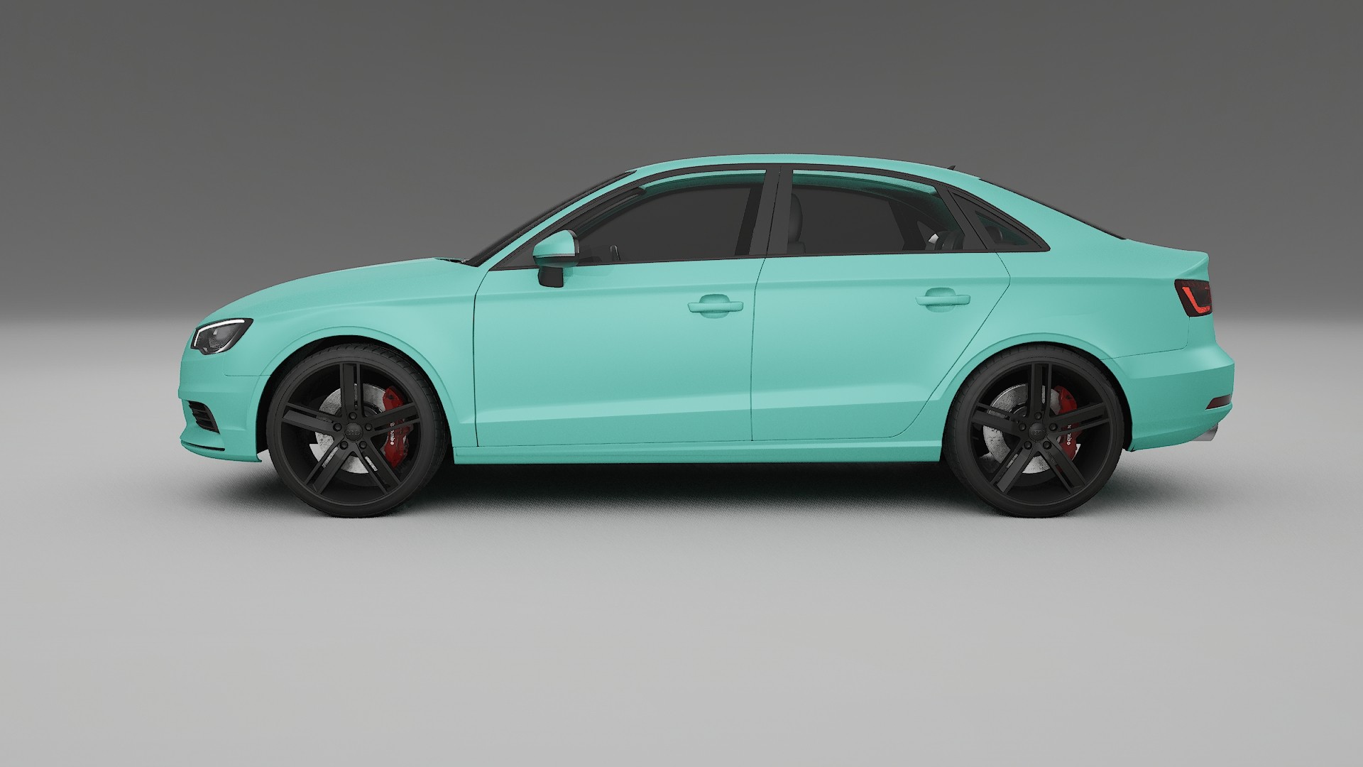 Audi A3 8V sedan prefacelift pre-LCI TPU Paint Protection Film | FROST Color Change PPF Full Pre-Cut Kit