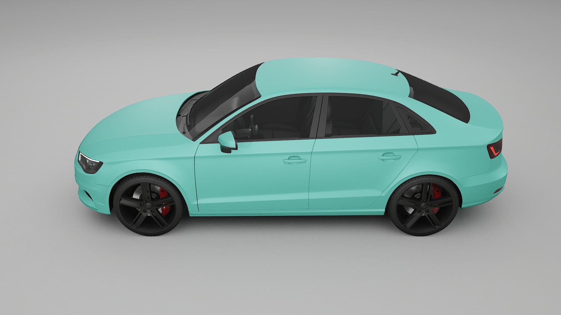 Audi A3 8V sedan prefacelift pre-LCI TPU Paint Protection Film | FROST Color Change PPF Full Pre-Cut Kit