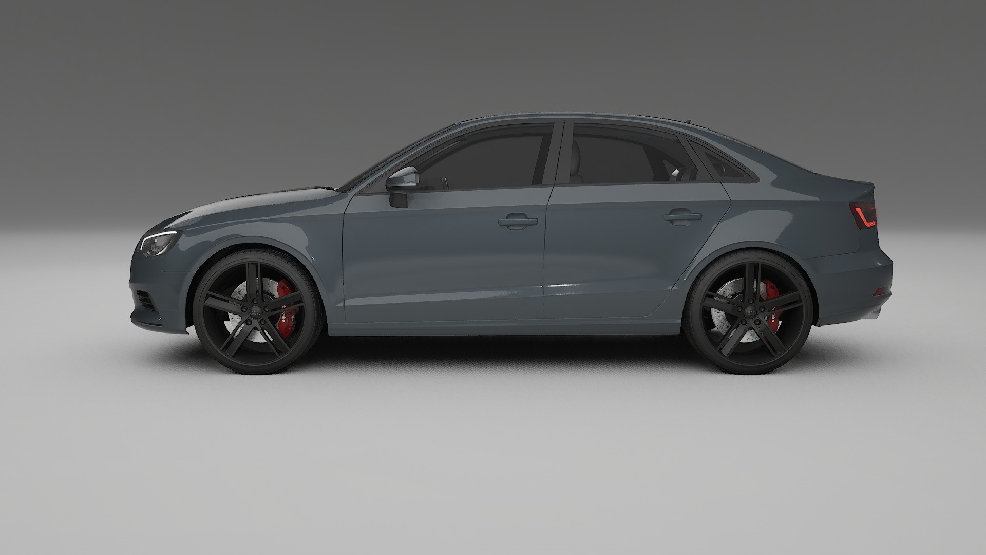 Audi A3 8V sedan prefacelift pre-LCI TPU Paint Protection Film | GRANITE Color Change PPF Full Pre-Cut Kit