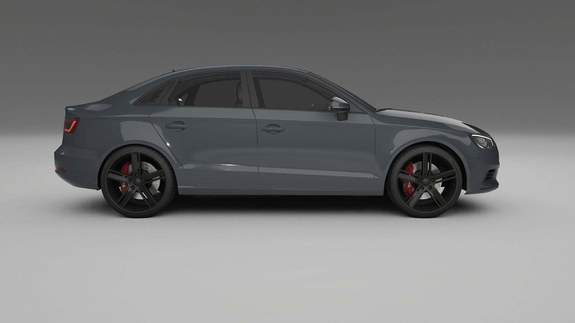 Audi A3 8V sedan prefacelift pre-LCI TPU Paint Protection Film | GRANITE Color Change PPF Full Pre-Cut Kit