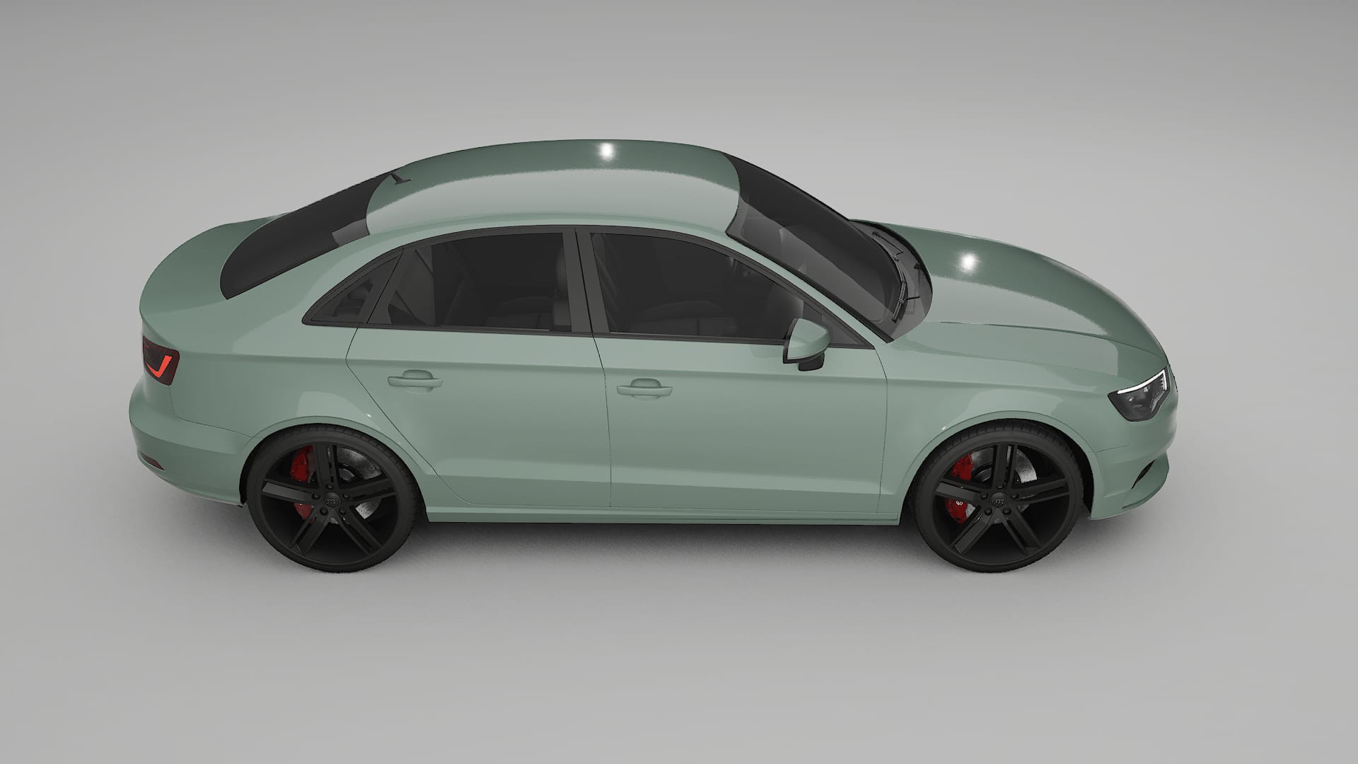 Audi A3 8V sedan prefacelift pre-LCI TPU Paint Protection Film | CINDER Color Change PPF Full Pre-Cut Kit