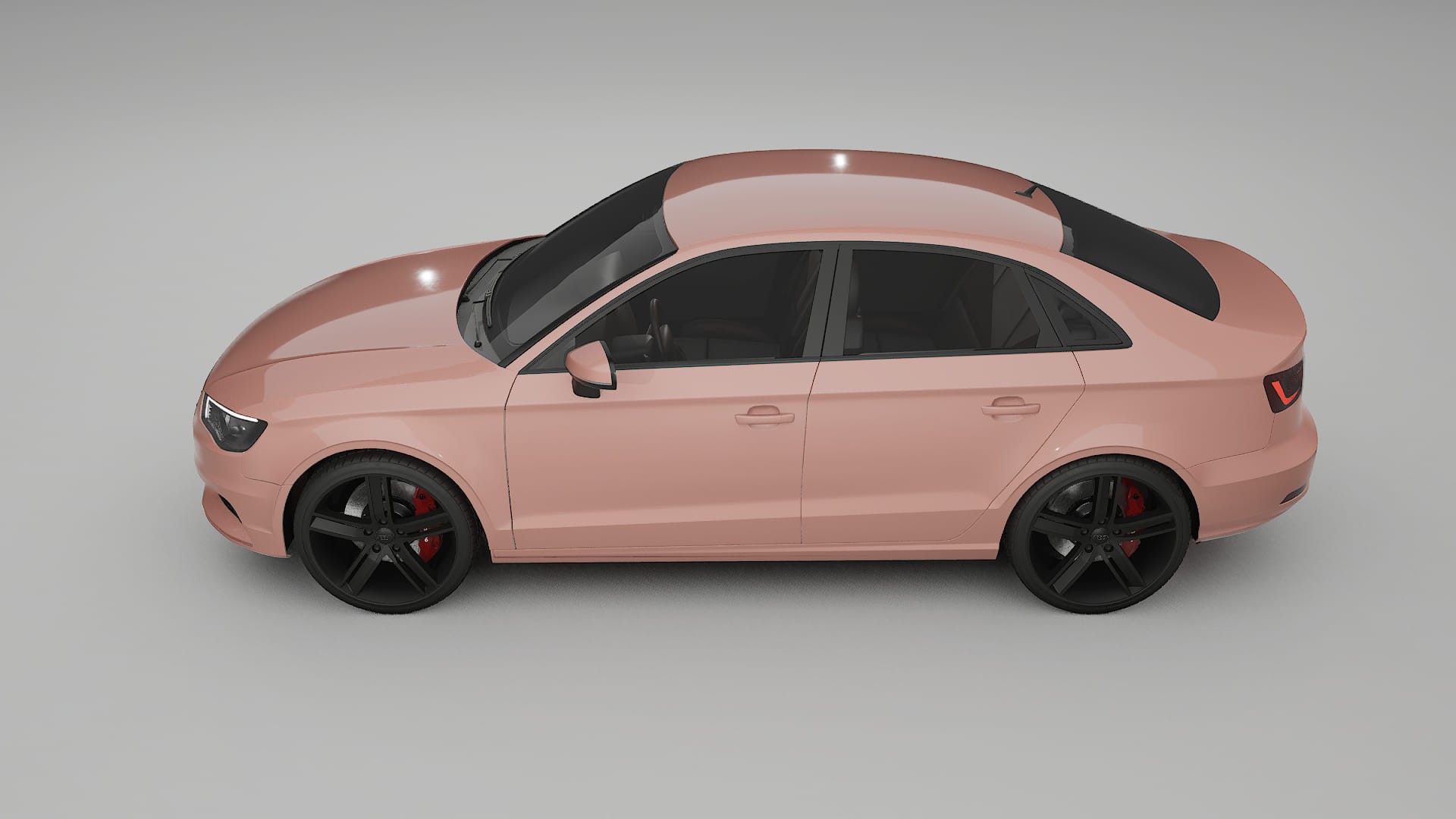 Audi A3 8V sedan prefacelift pre-LCI TPU Paint Protection Film | BLUSH Color Change PPF Full Pre-Cut Kit