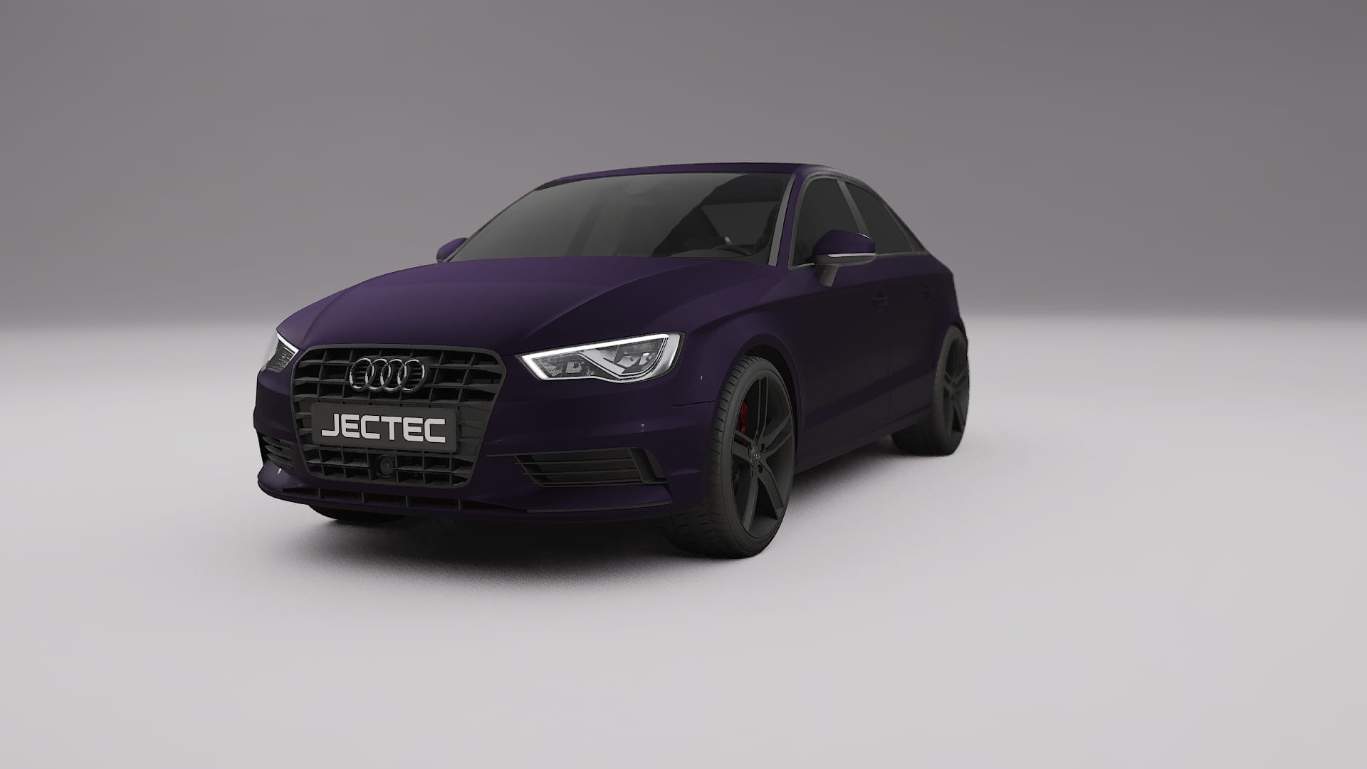 Audi A3 8V sedan prefacelift pre-LCI TPU Paint Protection Film | VIOLET Color Change PPF Full Pre-Cut Kit
