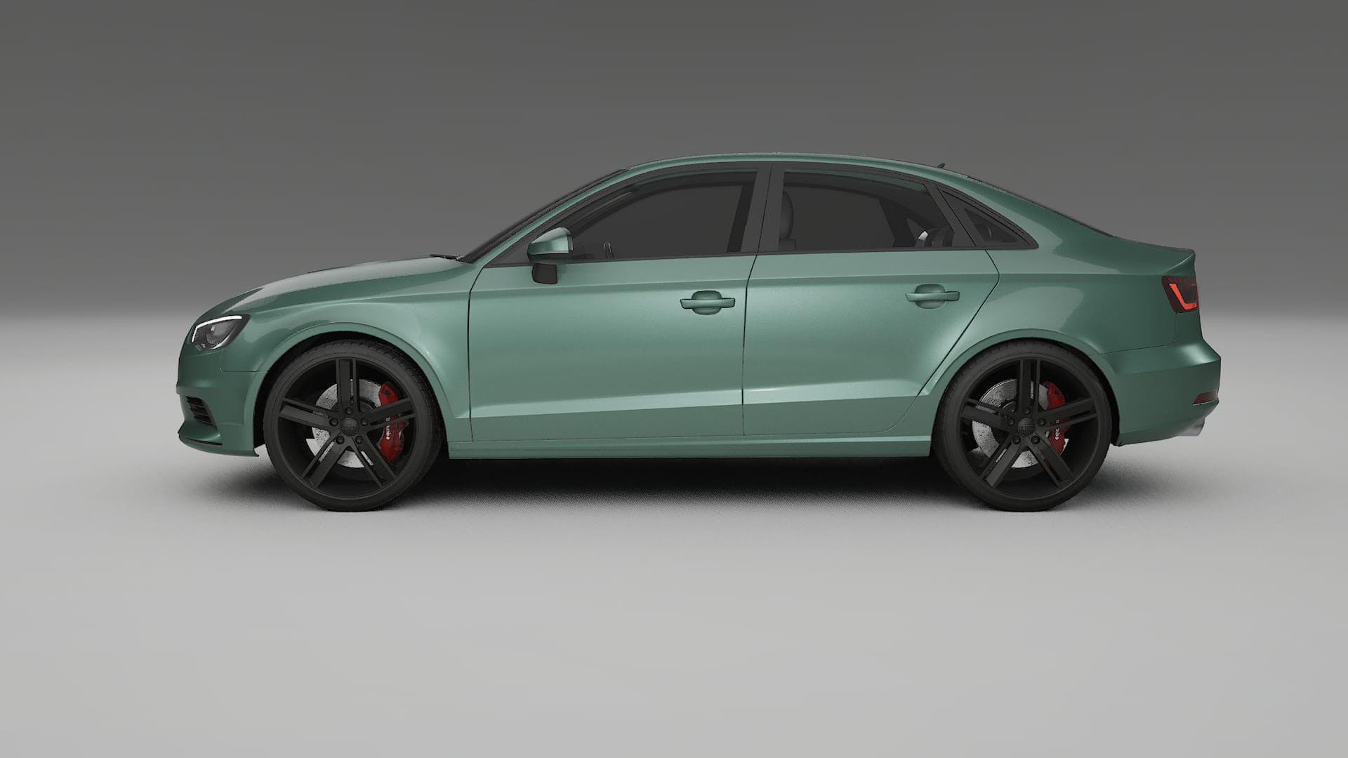 Audi A3 8V sedan prefacelift pre-LCI TPU Paint Protection Film | EVERGREEN Color Change PPF Full Pre-Cut Kit