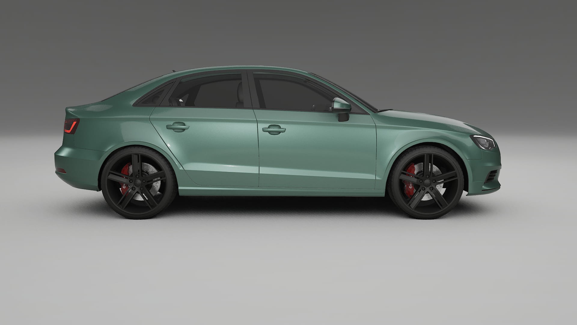 Audi A3 8V sedan prefacelift pre-LCI TPU Paint Protection Film | EVERGREEN Color Change PPF Full Pre-Cut Kit