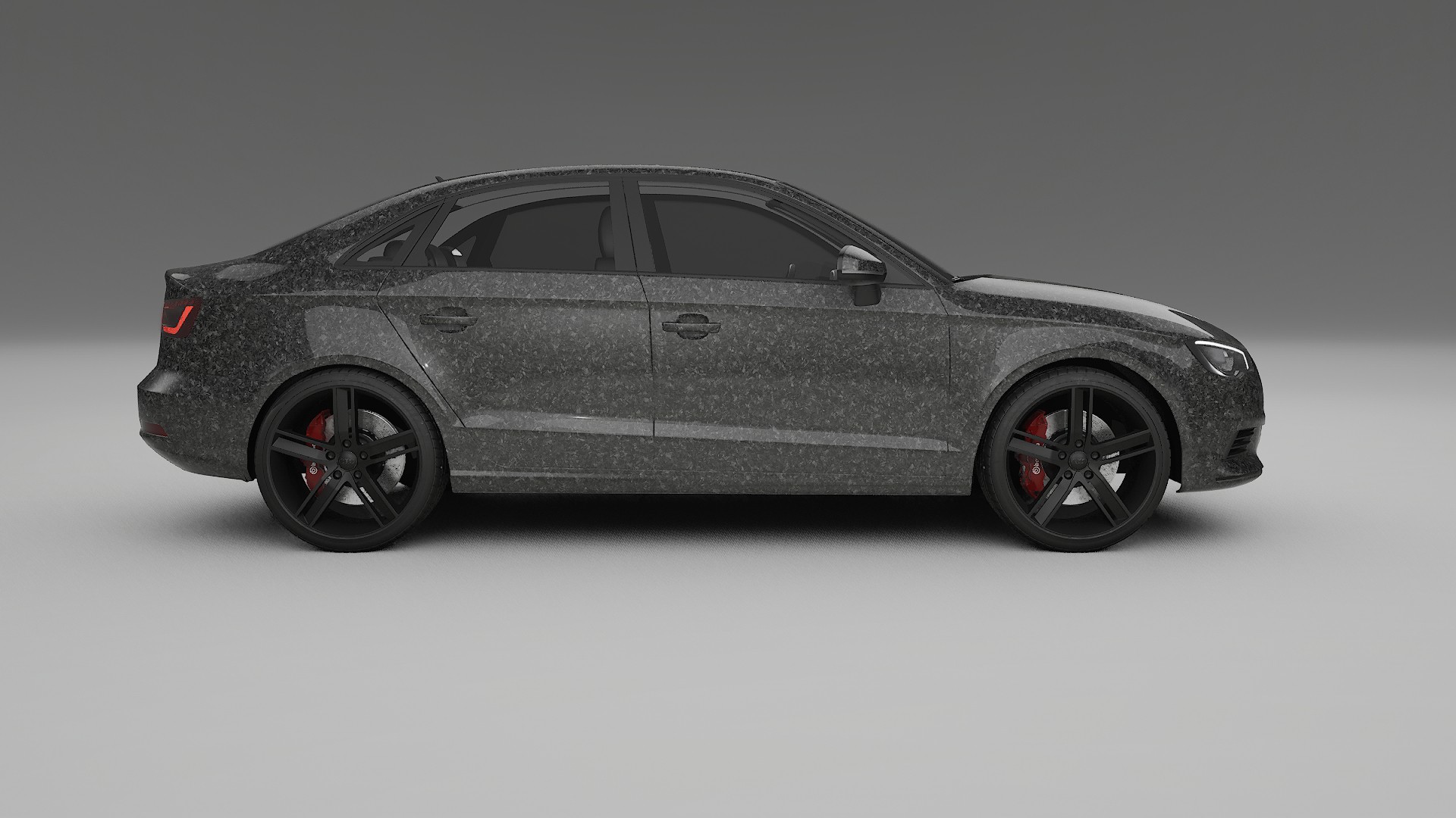 Audi A3 8V sedan prefacelift pre-LCI TPU Paint Protection Film | FORGED S Color Change PPF Full Pre-Cut Kit