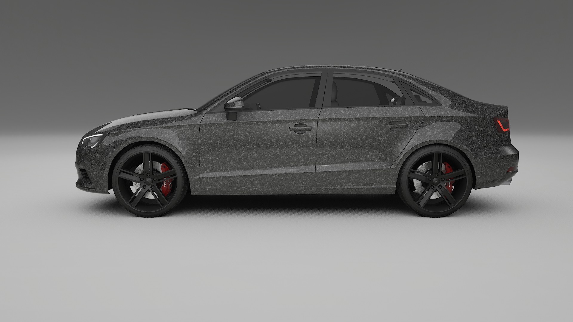 Audi A3 8V sedan prefacelift pre-LCI TPU Paint Protection Film | FORGED S Color Change PPF Full Pre-Cut Kit