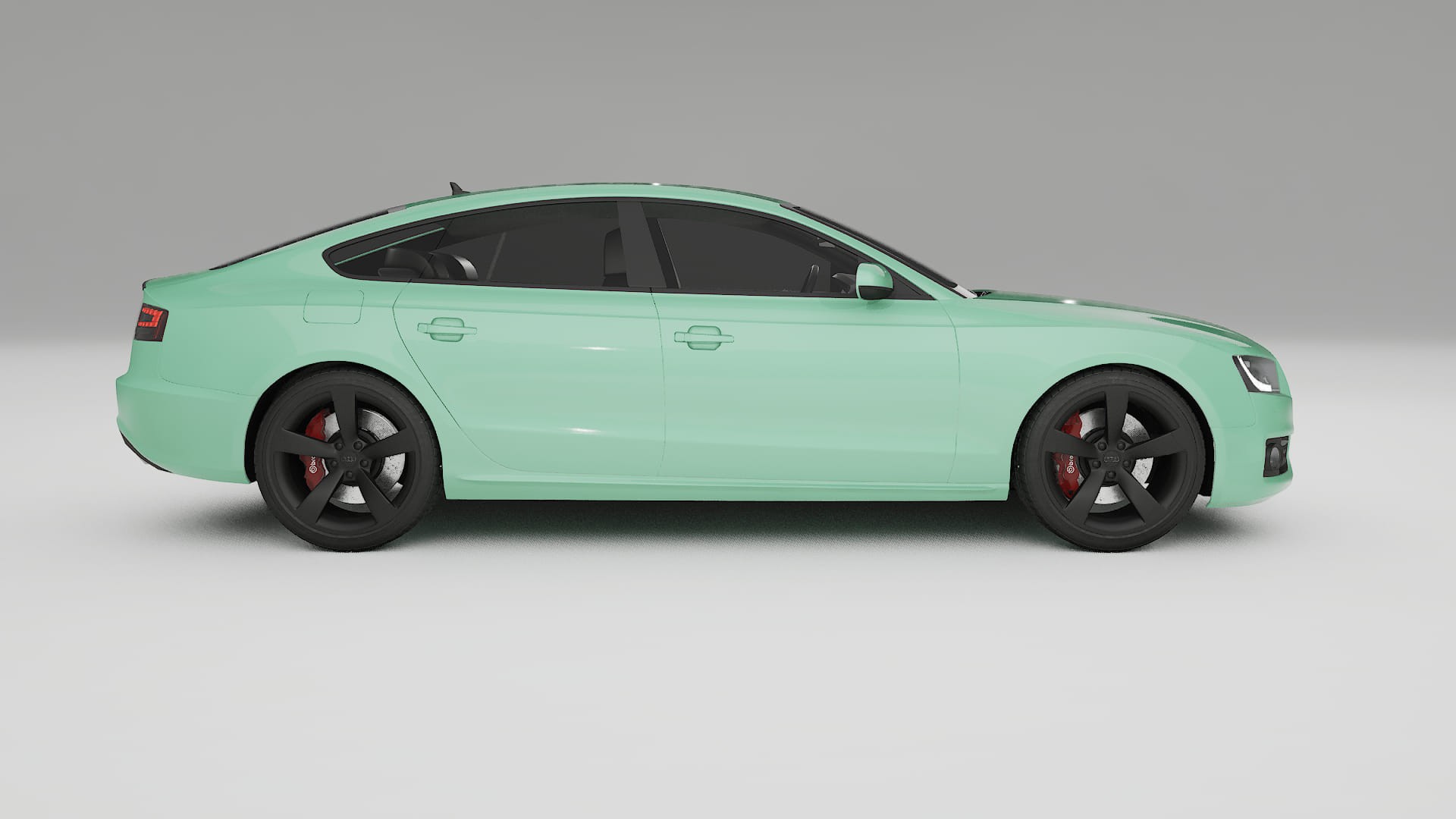 Audi A5 8T Sportback prefacelift pre-LCI TPU Paint Protection Film | DUSTY Color Change PPF Full Pre-Cut Kit