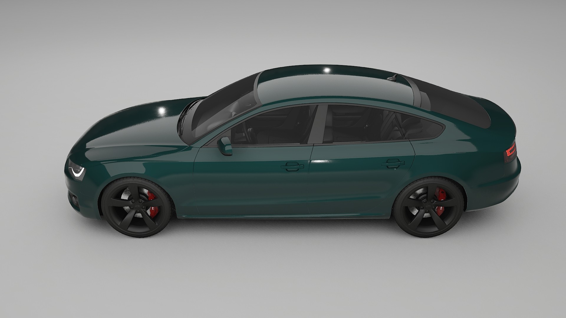 Audi A5 8T Sportback prefacelift pre-LCI TPU Paint Protection Film | INFERNO Color Change PPF Full Pre-Cut Kit