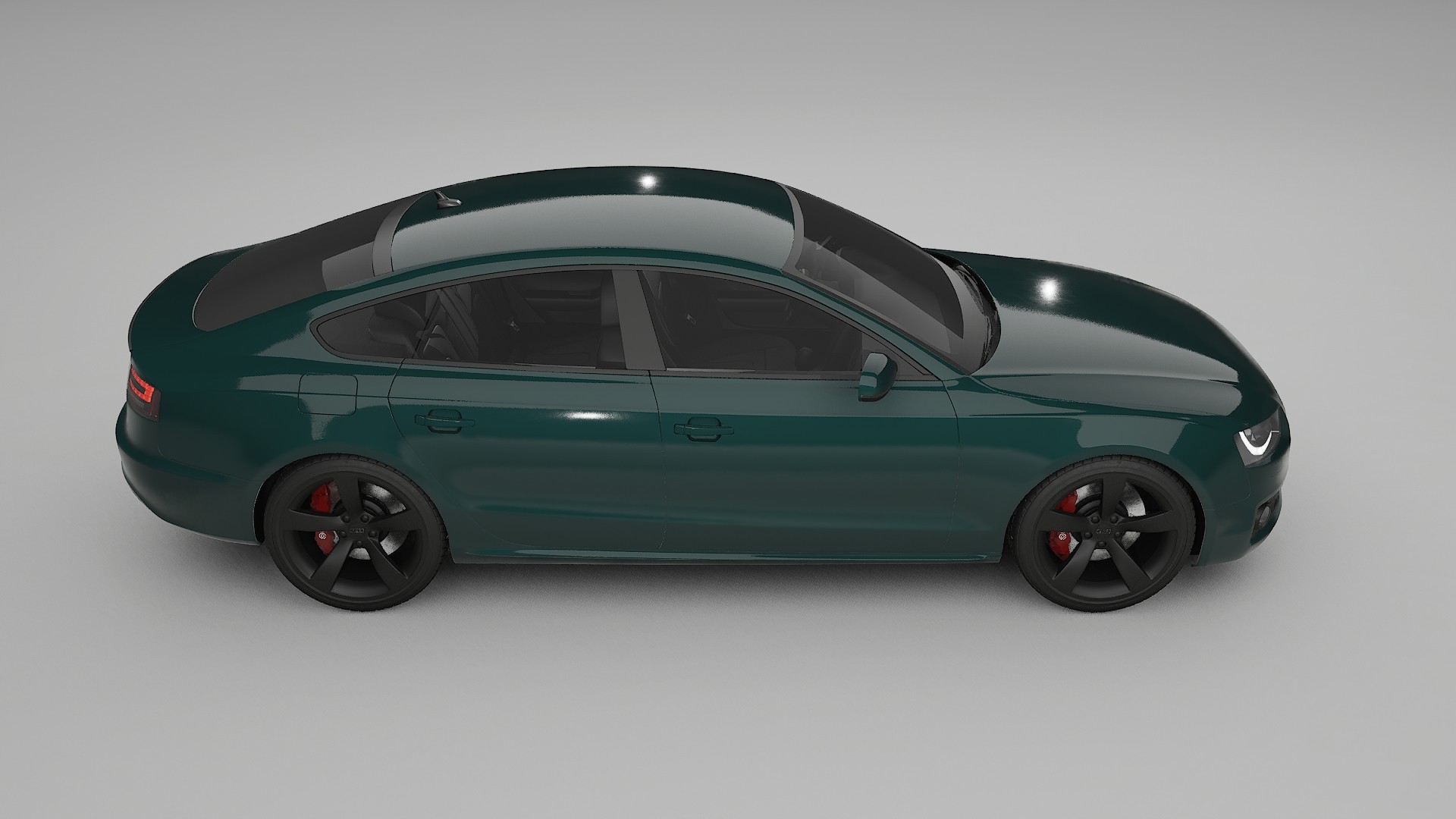 Audi A5 8T Sportback prefacelift pre-LCI TPU Paint Protection Film | INFERNO Color Change PPF Full Pre-Cut Kit