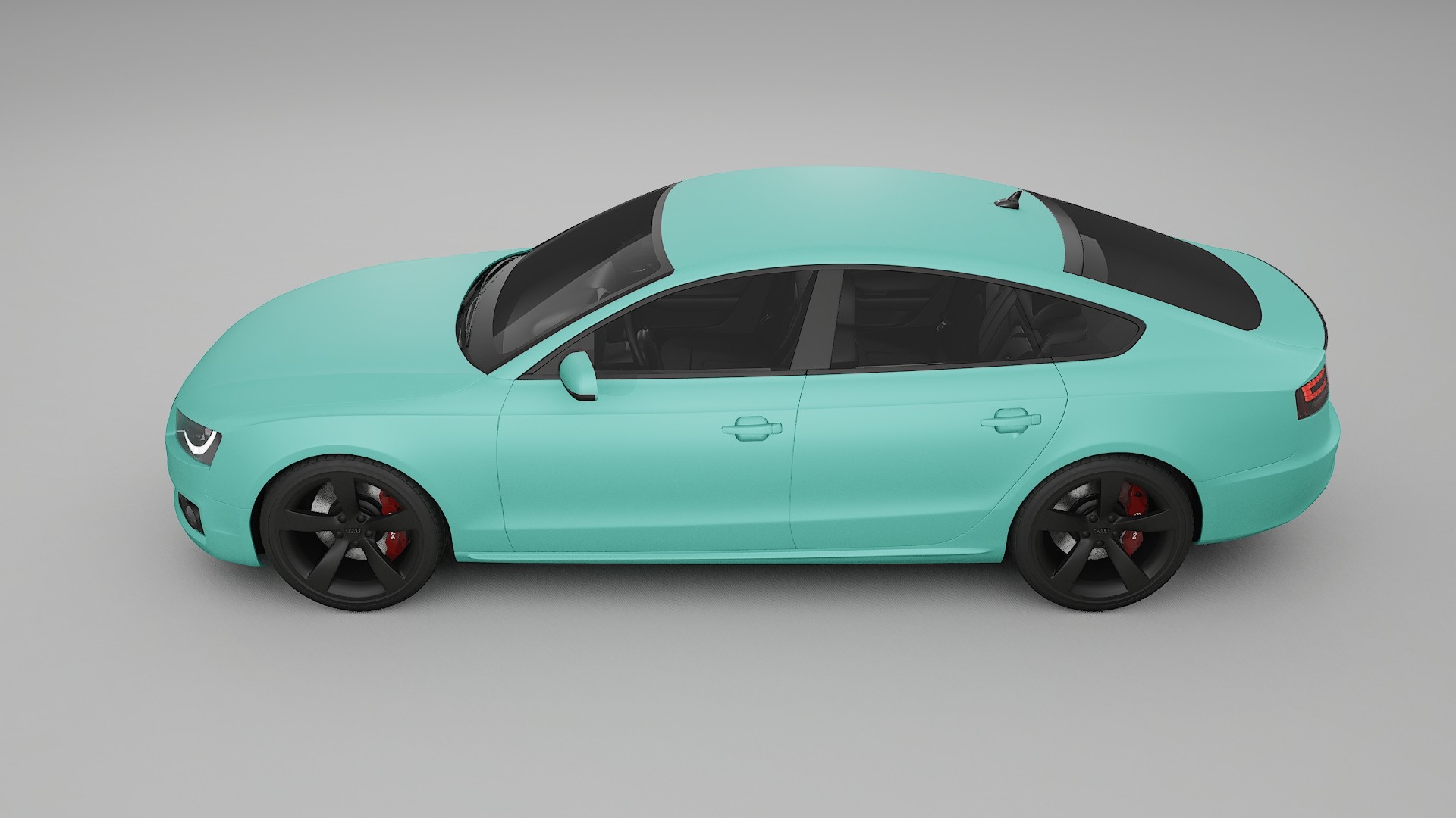 Audi A5 8T Sportback prefacelift pre-LCI TPU Paint Protection Film | FROST Color Change PPF Full Pre-Cut Kit