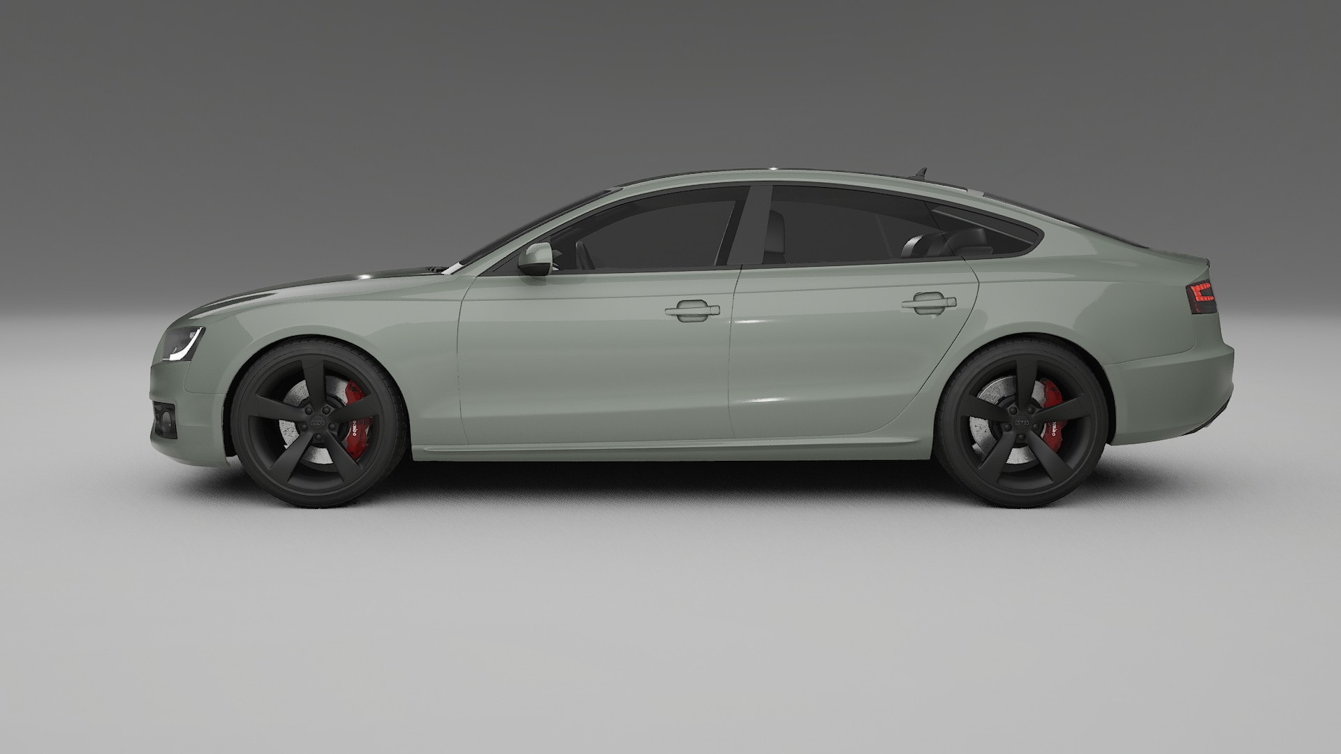 Audi A5 8T Sportback prefacelift pre-LCI TPU Paint Protection Film | SLATE Color Change PPF Full Pre-Cut Kit