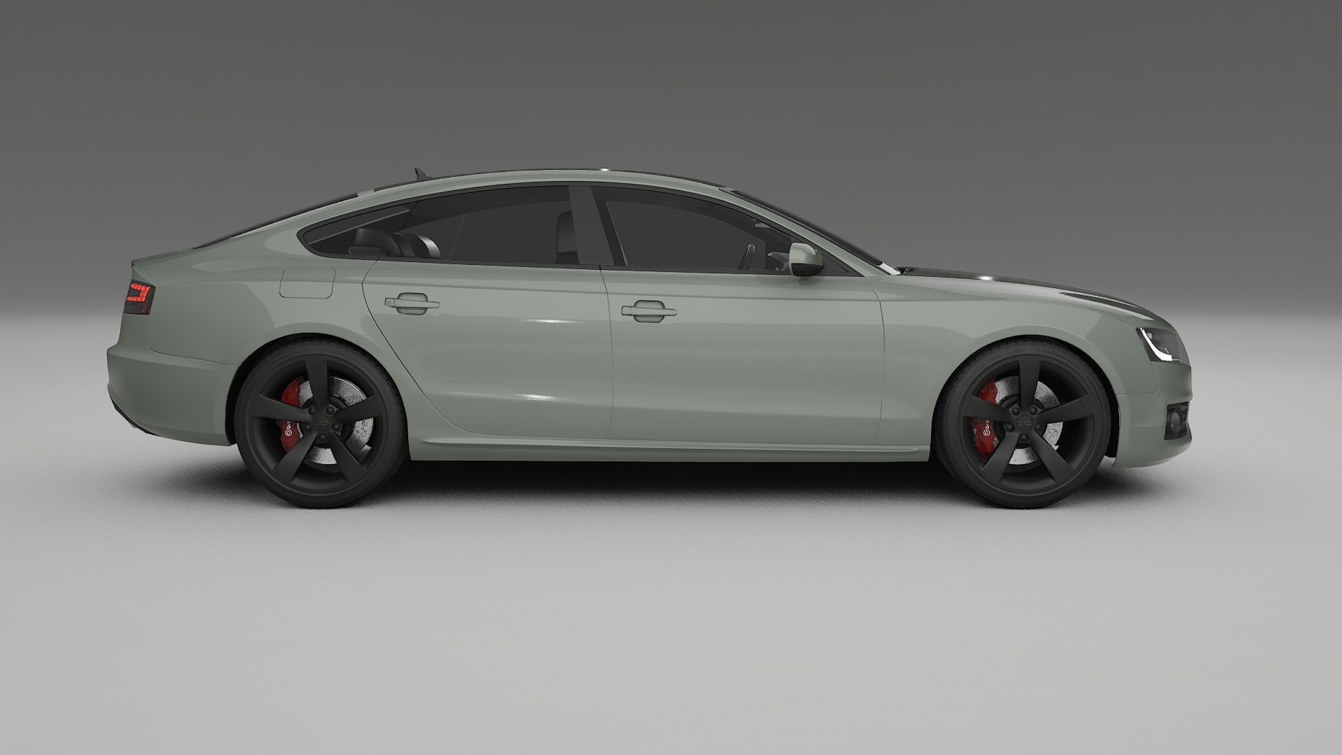 Audi A5 8T Sportback prefacelift pre-LCI TPU Paint Protection Film | SLATE Color Change PPF Full Pre-Cut Kit