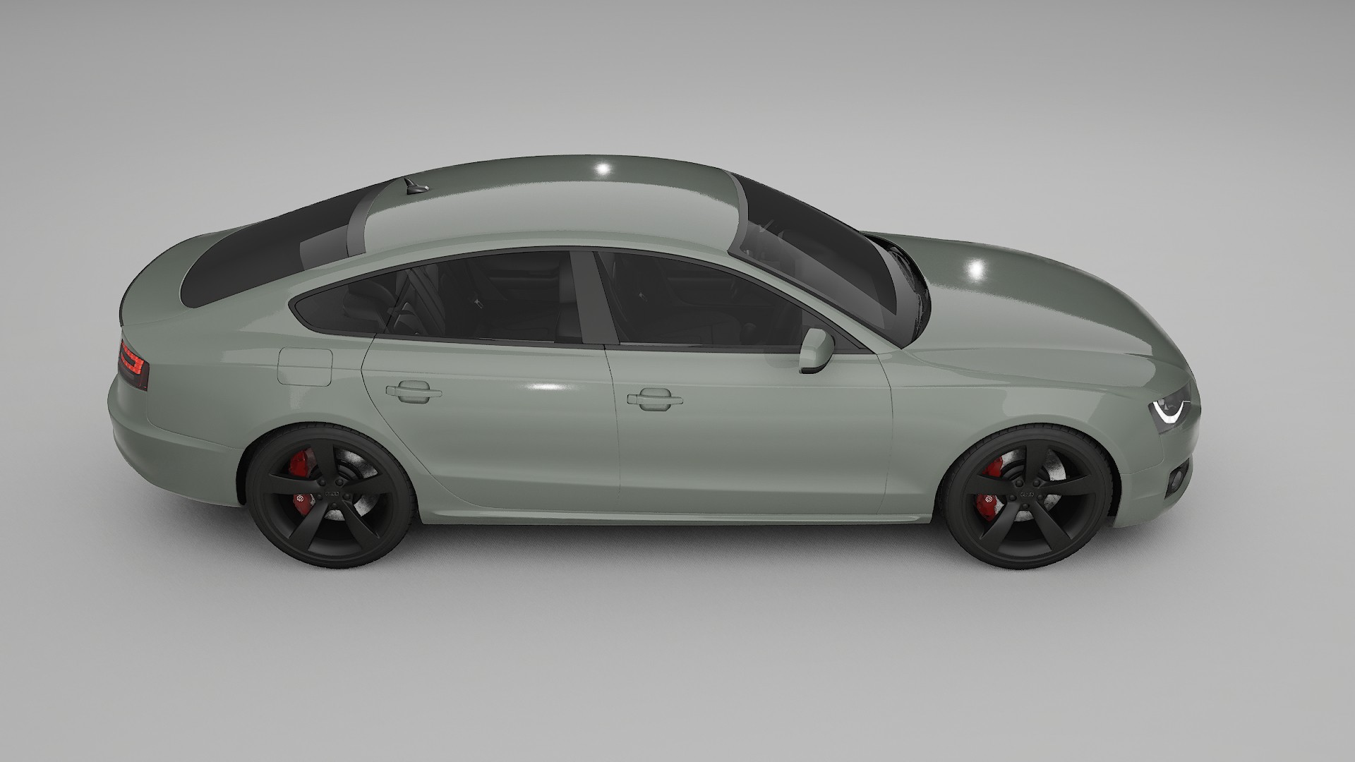 Audi A5 8T Sportback prefacelift pre-LCI TPU Paint Protection Film | SLATE Color Change PPF Full Pre-Cut Kit