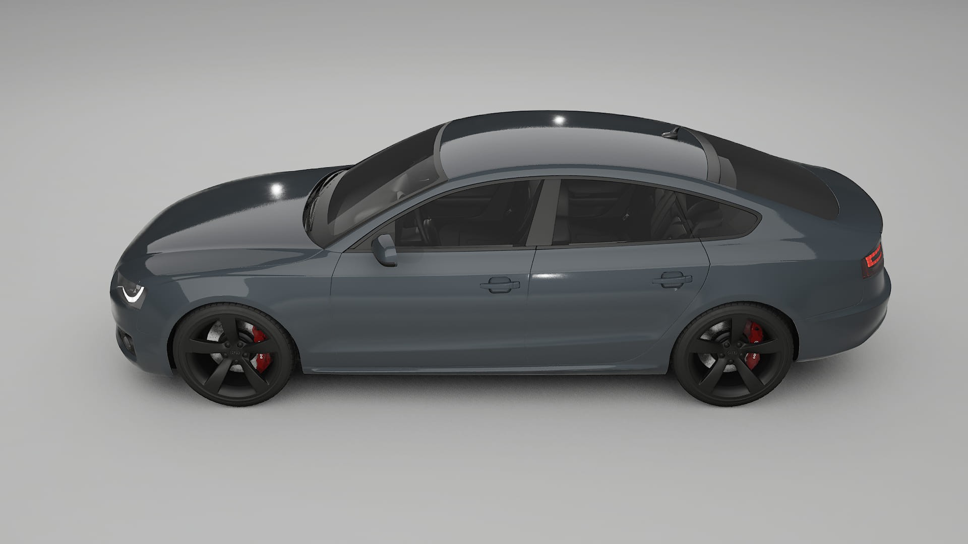 Audi A5 8T Sportback prefacelift pre-LCI TPU Paint Protection Film | GRANITE Color Change PPF Full Pre-Cut Kit