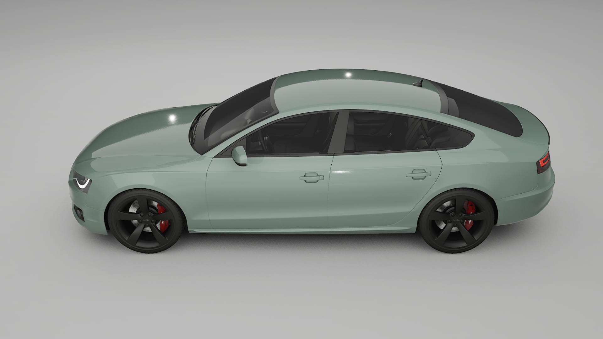 Audi A5 8T Sportback prefacelift pre-LCI TPU Paint Protection Film | CINDER Color Change PPF Full Pre-Cut Kit