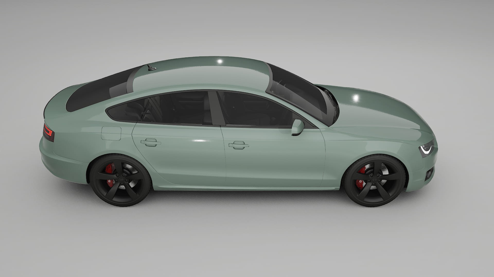 Audi A5 8T Sportback prefacelift pre-LCI TPU Paint Protection Film | CINDER Color Change PPF Full Pre-Cut Kit