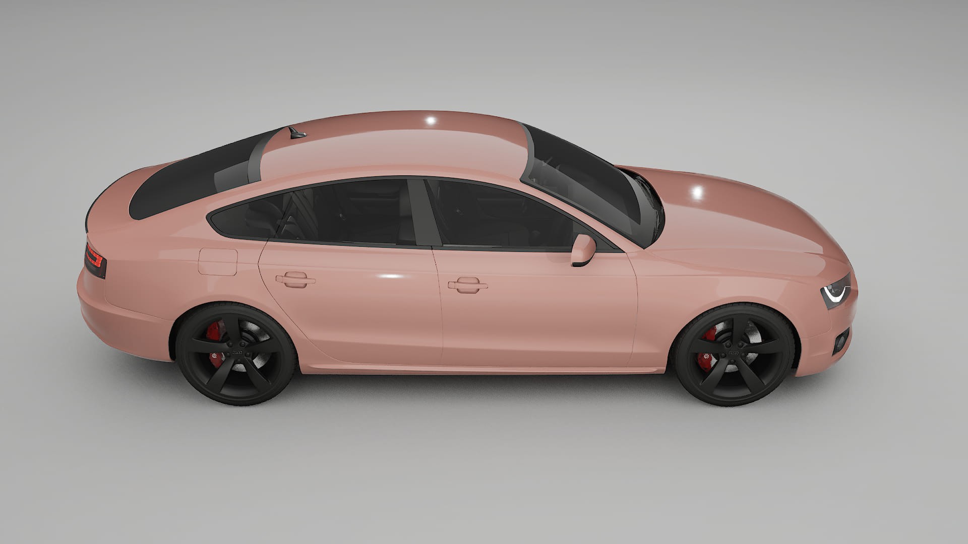Audi A5 8T Sportback prefacelift pre-LCI TPU Paint Protection Film | BLUSH Color Change PPF Full Pre-Cut Kit