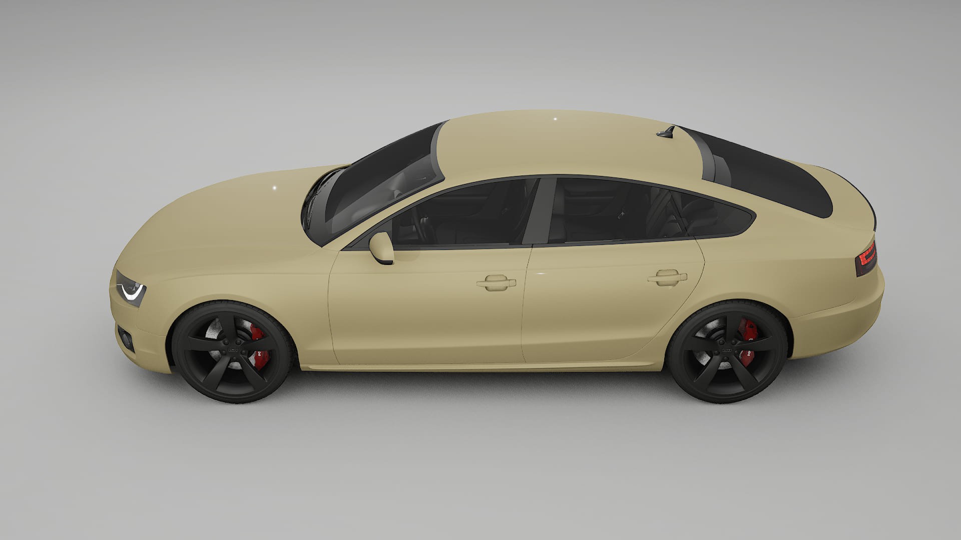 Audi A5 8T Sportback prefacelift pre-LCI TPU Paint Protection Film | SAND Color Change PPF Full Pre-Cut Kit