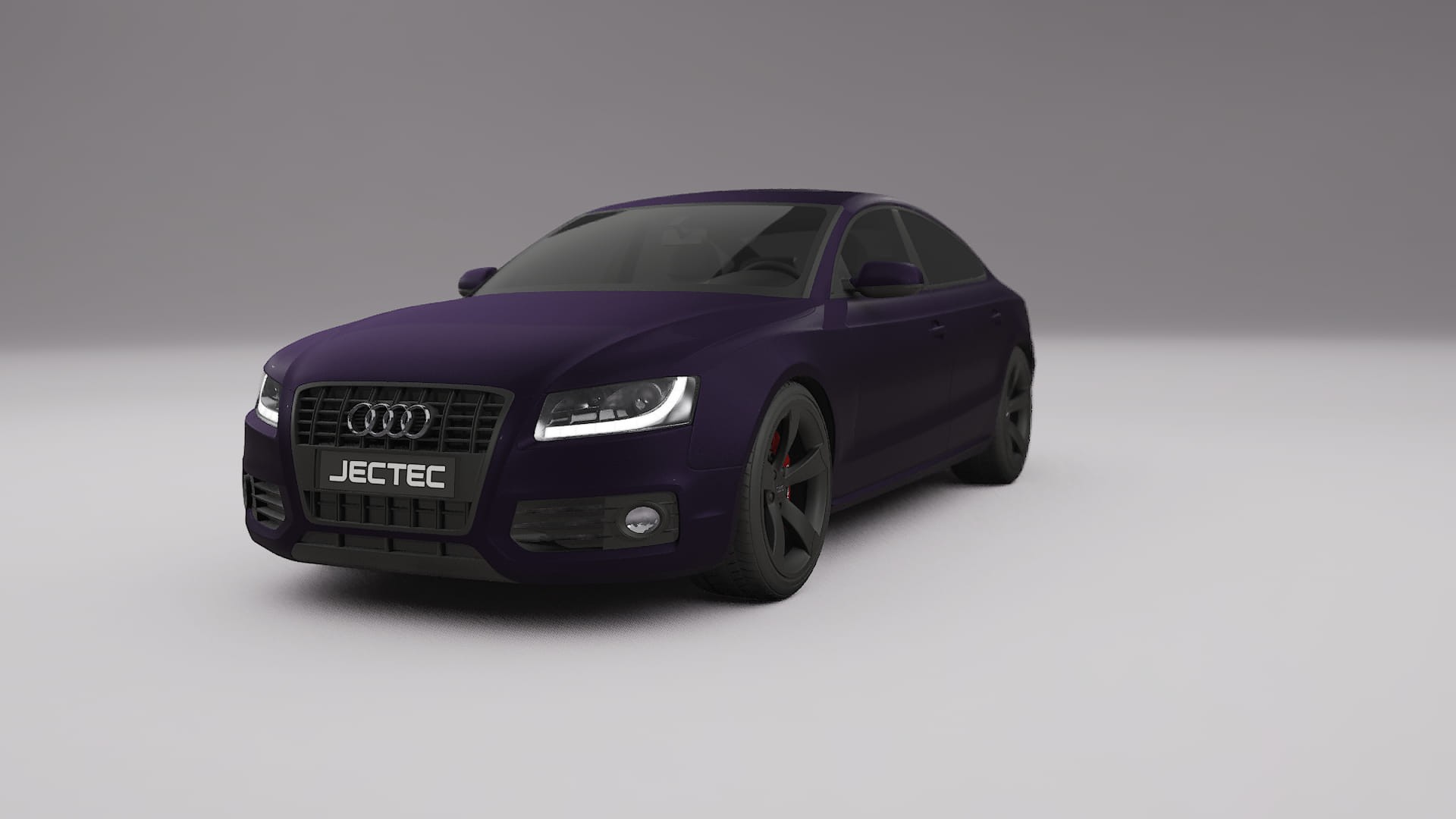 Audi A5 8T Sportback prefacelift pre-LCI TPU Paint Protection Film | VIOLET Color Change PPF Full Pre-Cut Kit