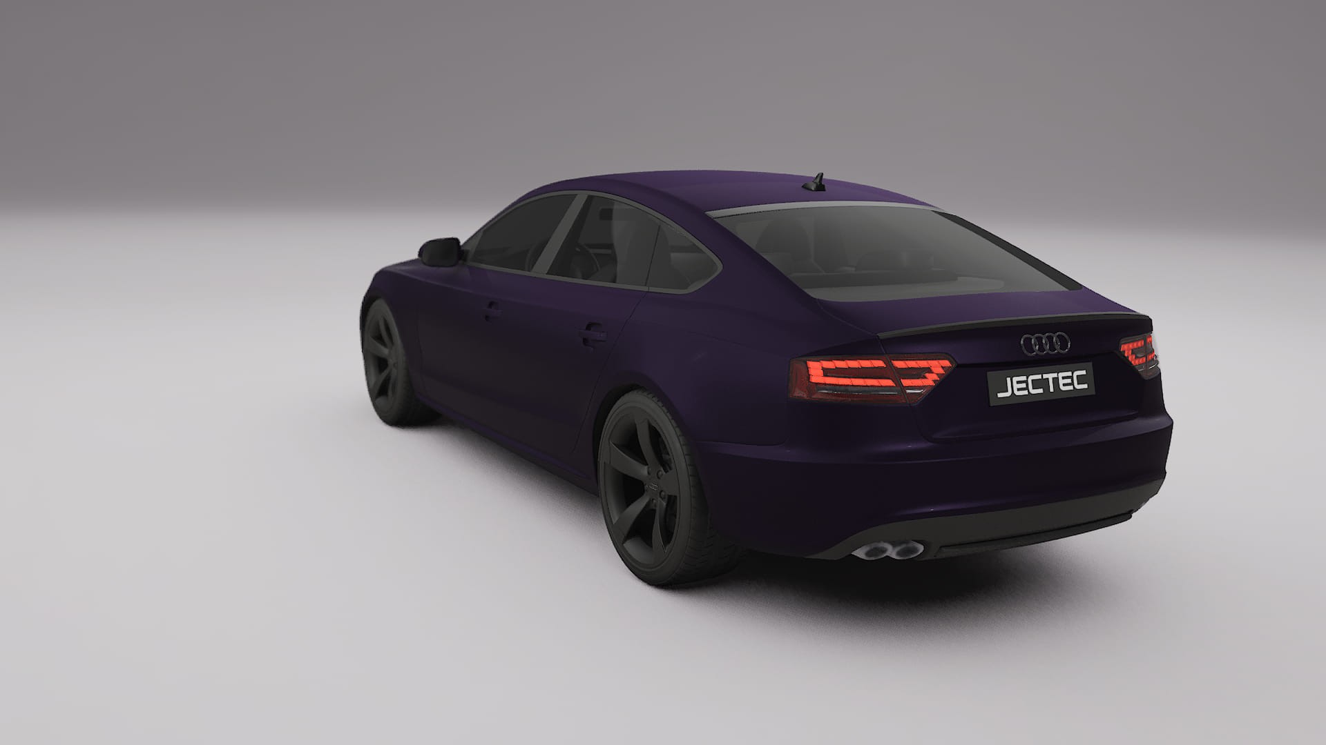 Audi A5 8T Sportback prefacelift pre-LCI TPU Paint Protection Film | VIOLET Color Change PPF Full Pre-Cut Kit