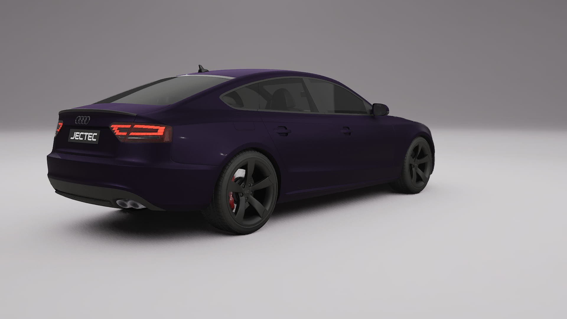 Audi A5 8T Sportback prefacelift pre-LCI TPU Paint Protection Film | VIOLET Color Change PPF Full Pre-Cut Kit