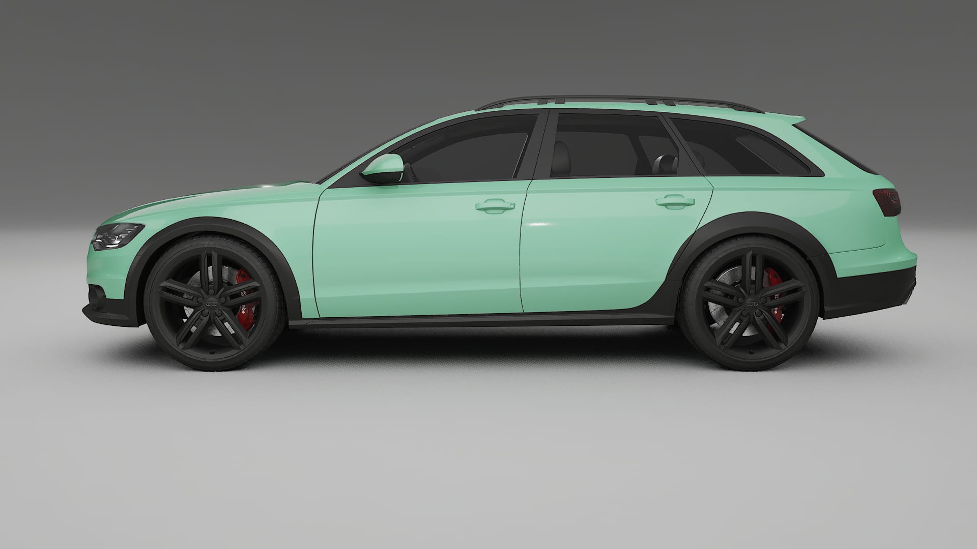 Audi A6 Allroad C7 prefacelift pre-LCI TPU Paint Protection Film | DUSTY Color Change PPF Full Pre-Cut Kit