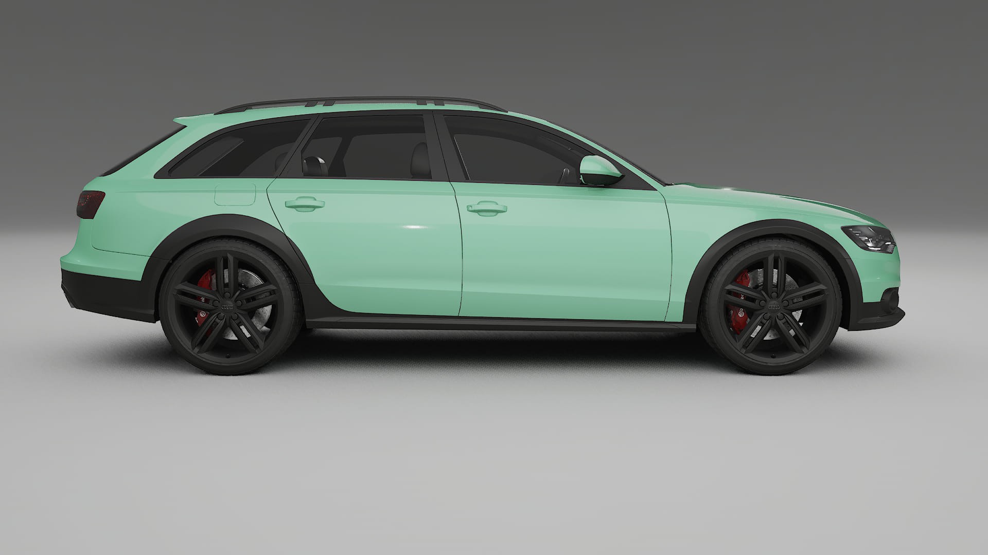 Audi A6 Allroad C7 prefacelift pre-LCI TPU Paint Protection Film | DUSTY Color Change PPF Full Pre-Cut Kit