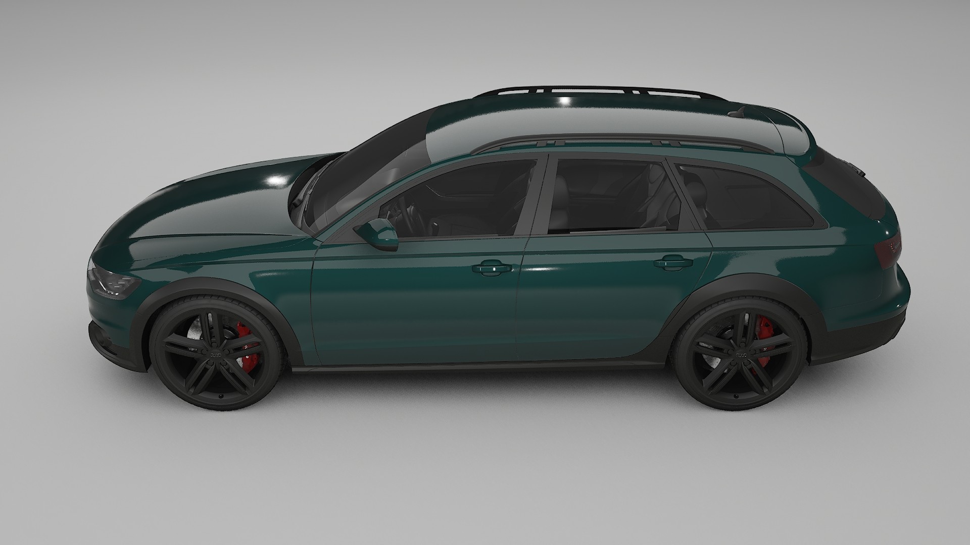 Audi A6 Allroad C7 prefacelift pre-LCI TPU Paint Protection Film | INFERNO Color Change PPF Full Pre-Cut Kit