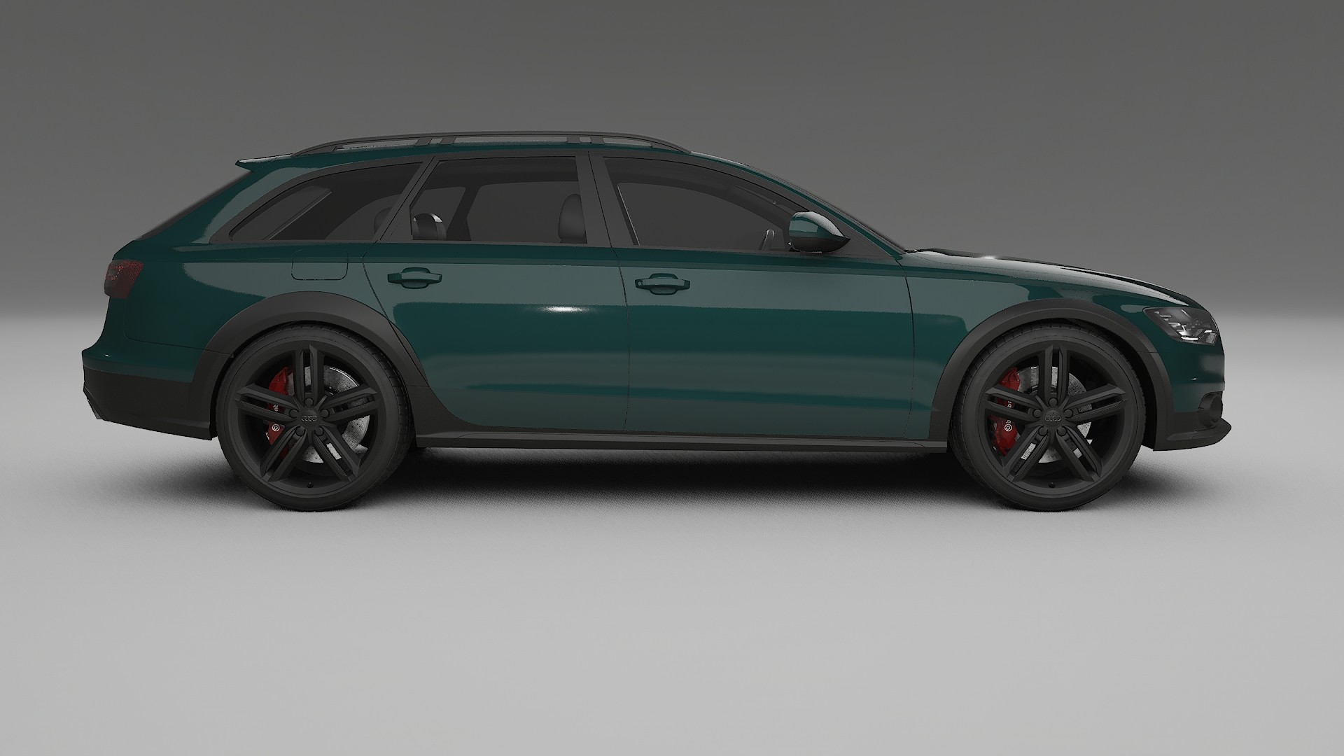 Audi A6 Allroad C7 prefacelift pre-LCI TPU Paint Protection Film | INFERNO Color Change PPF Full Pre-Cut Kit