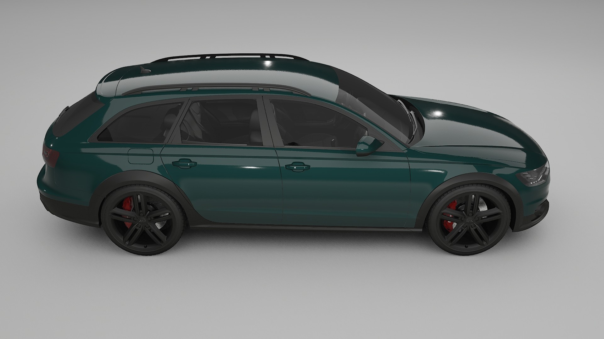 Audi A6 Allroad C7 prefacelift pre-LCI TPU Paint Protection Film | INFERNO Color Change PPF Full Pre-Cut Kit