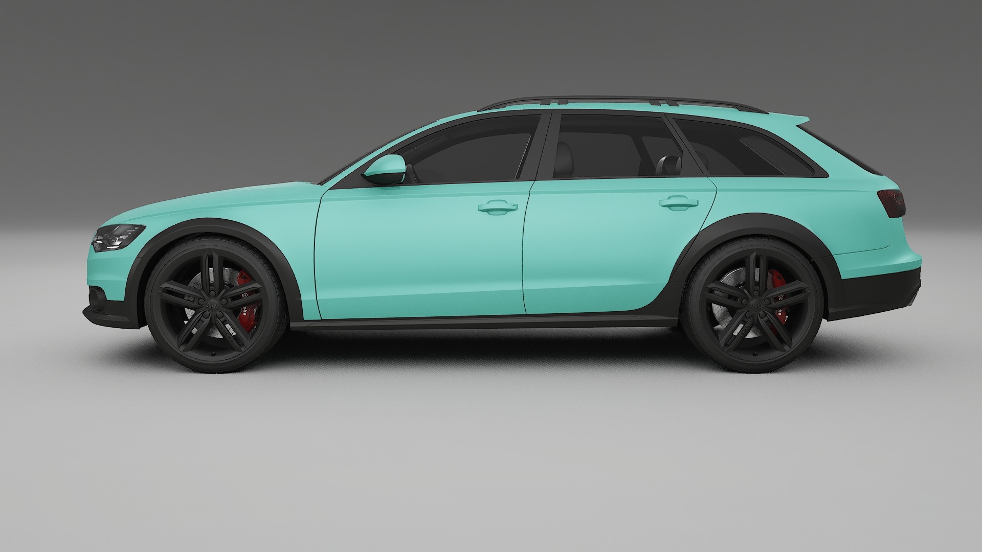 Audi A6 Allroad C7 prefacelift pre-LCI TPU Paint Protection Film | FROST Color Change PPF Full Pre-Cut Kit