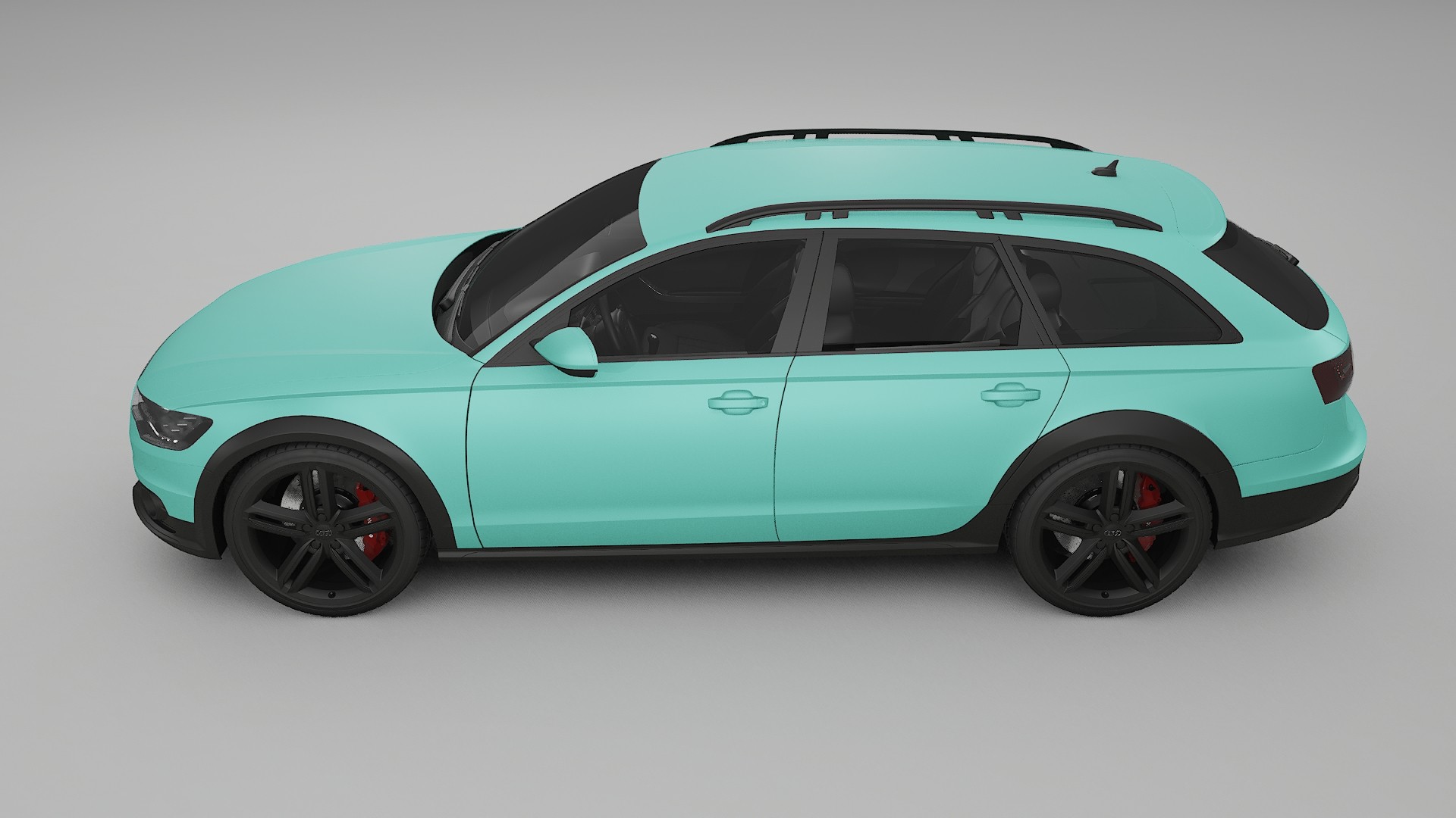 Audi A6 Allroad C7 prefacelift pre-LCI TPU Paint Protection Film | FROST Color Change PPF Full Pre-Cut Kit