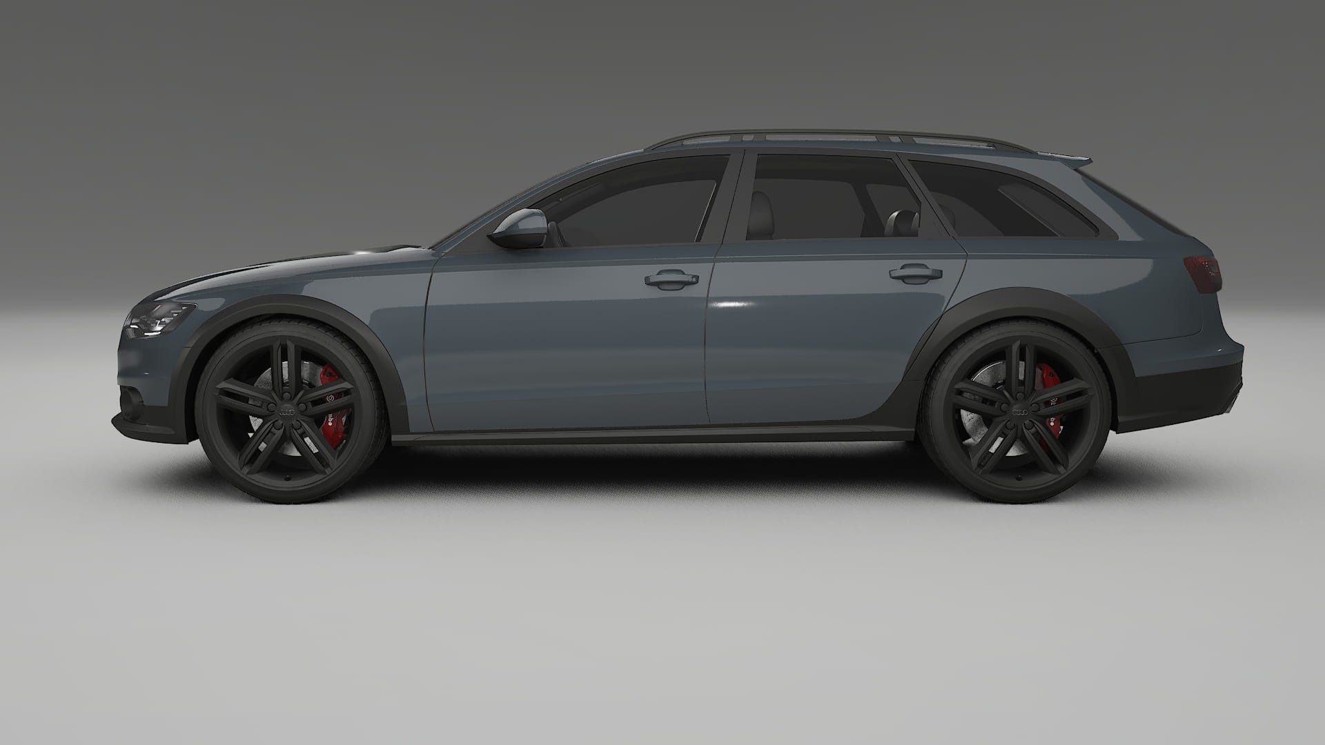 Audi A6 Allroad C7 prefacelift pre-LCI TPU Paint Protection Film | GRANITE Color Change PPF Full Pre-Cut Kit