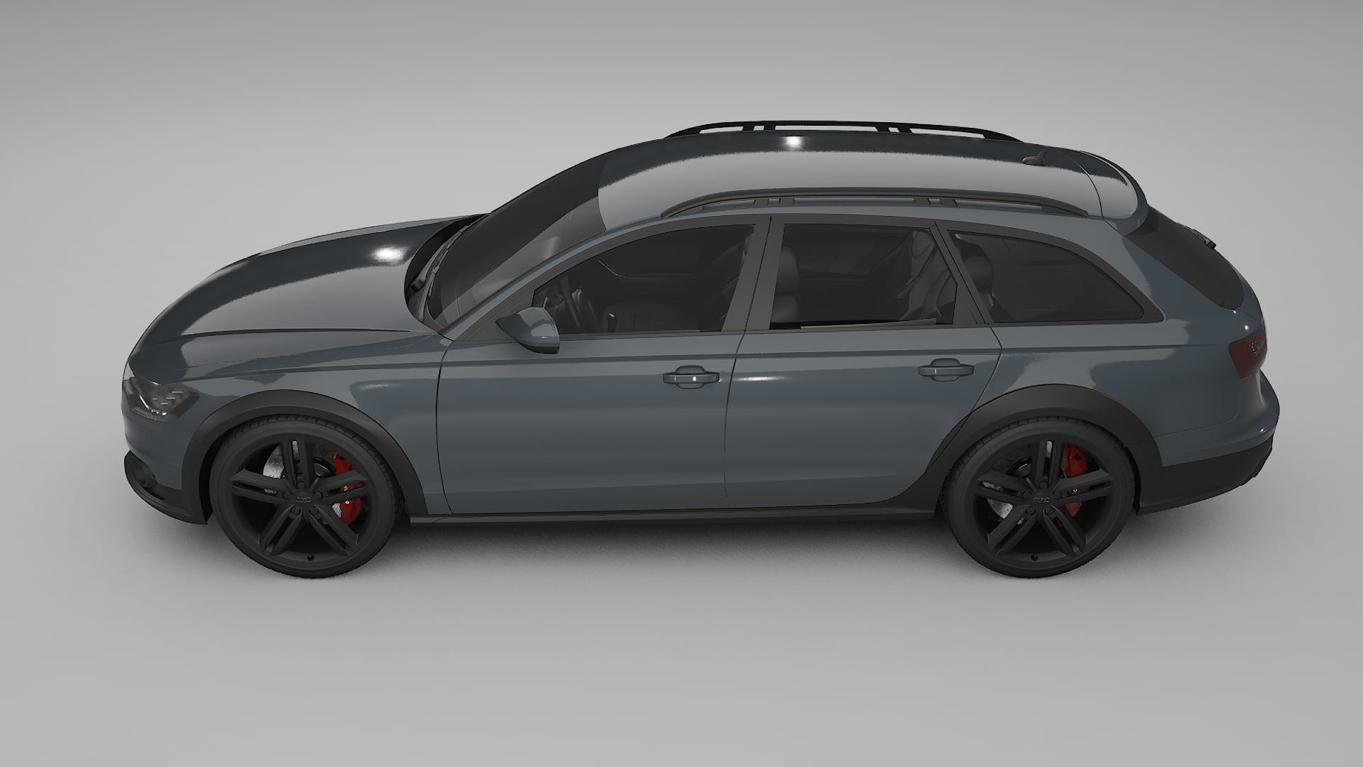 Audi A6 Allroad C7 prefacelift pre-LCI TPU Paint Protection Film | GRANITE Color Change PPF Full Pre-Cut Kit