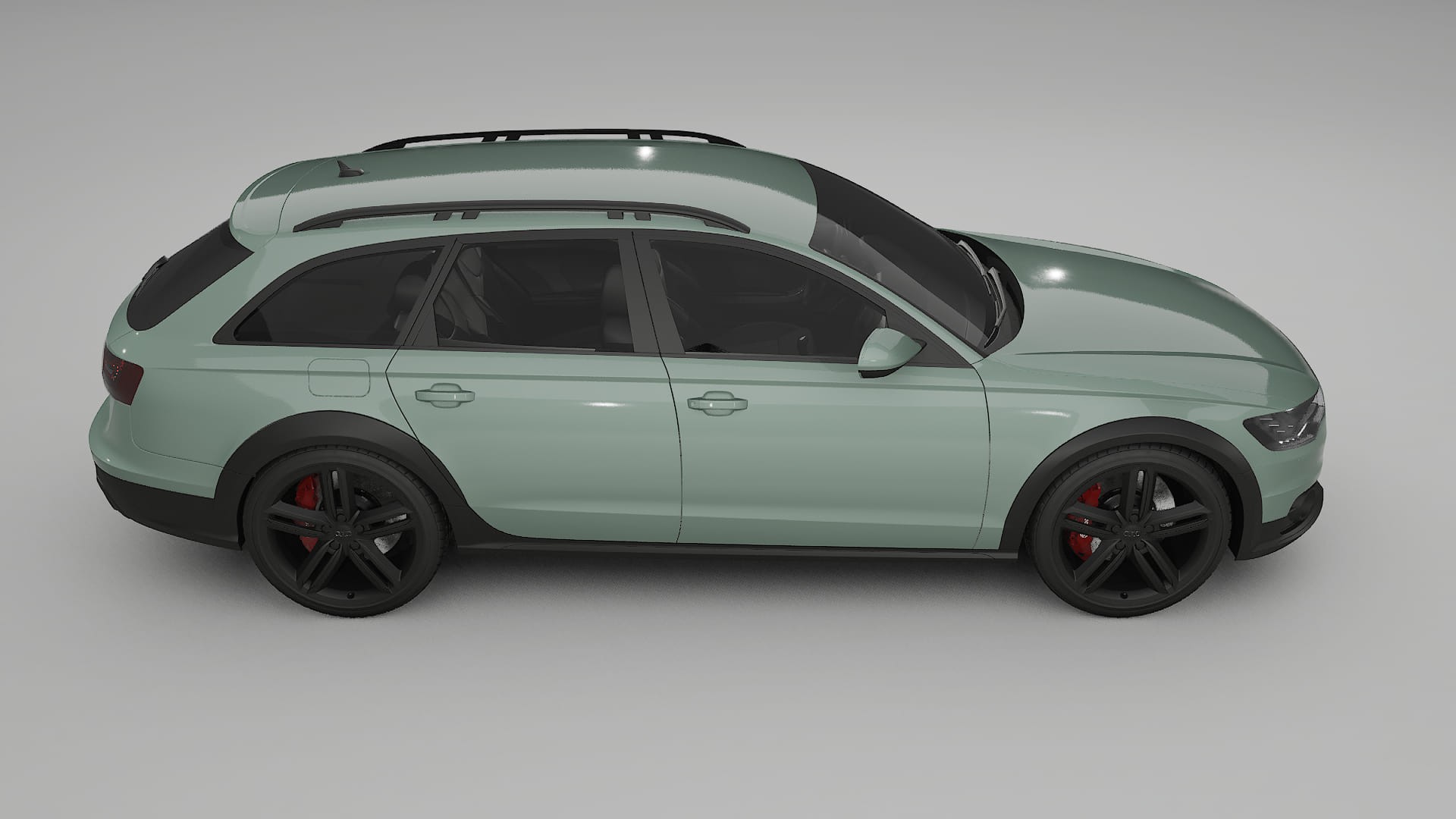 Audi A6 Allroad C7 prefacelift pre-LCI TPU Paint Protection Film | CINDER Color Change PPF Full Pre-Cut Kit