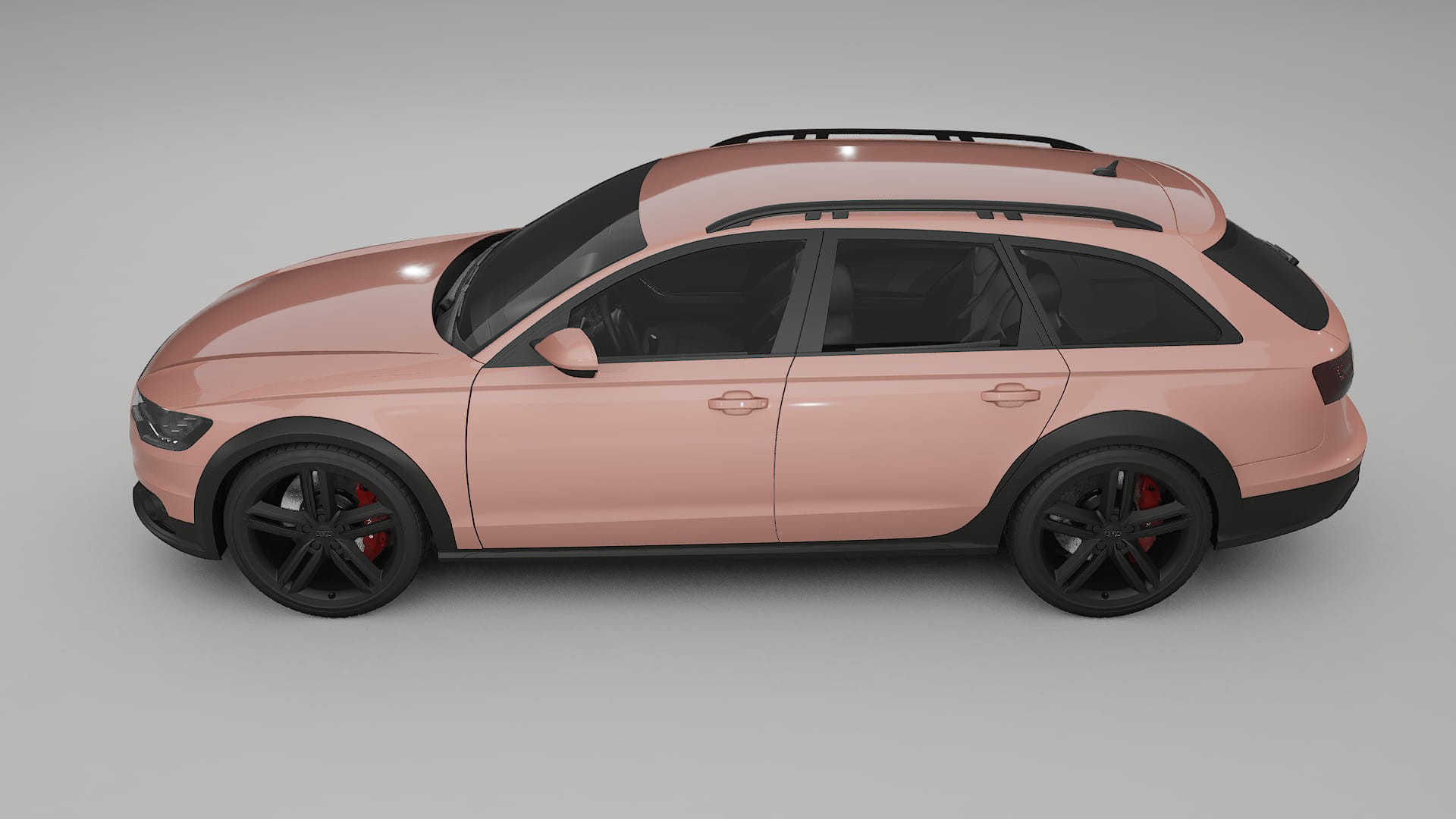 Audi A6 Allroad C7 prefacelift pre-LCI TPU Paint Protection Film | BLUSH Color Change PPF Full Pre-Cut Kit