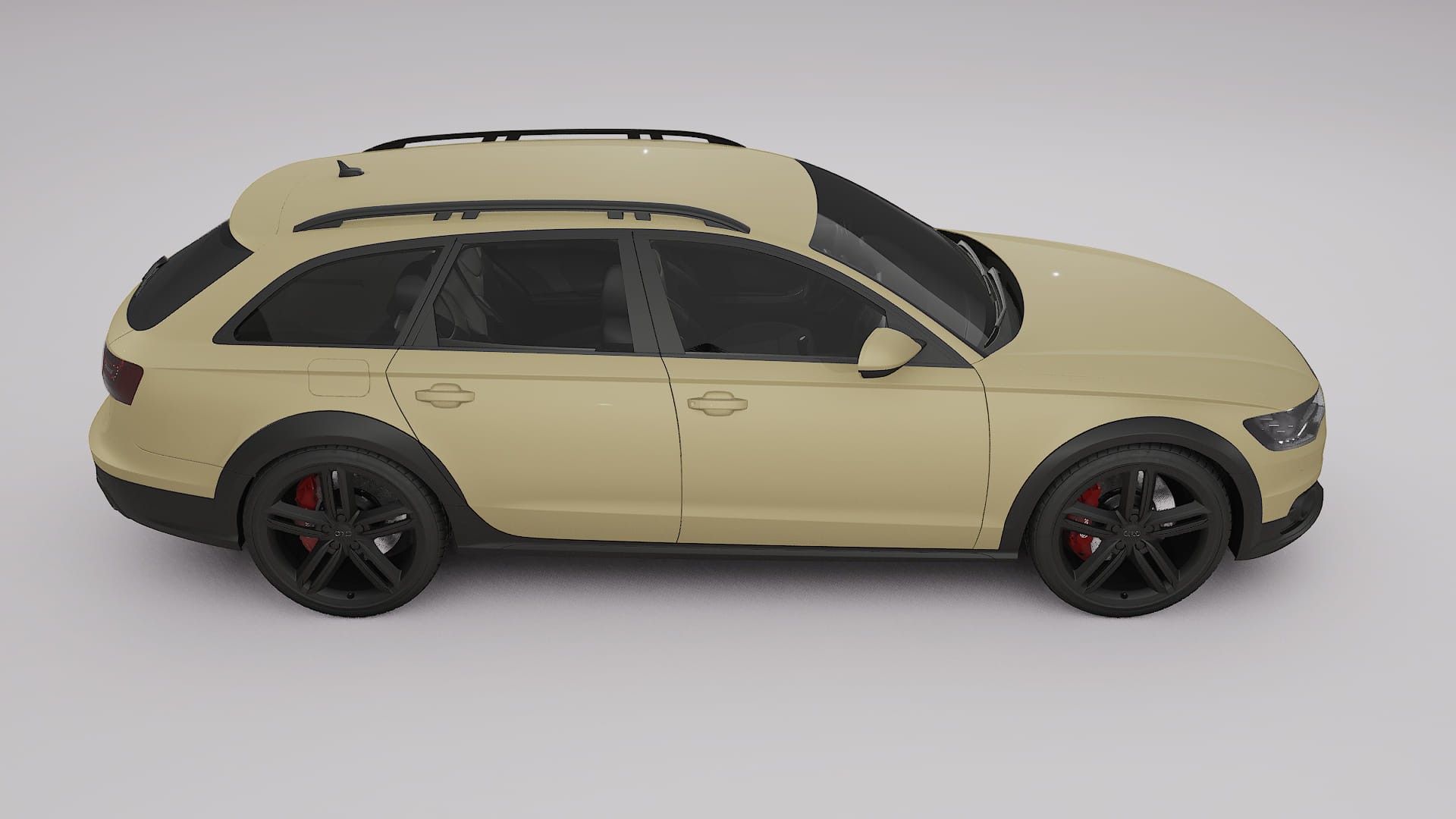 Audi A6 Allroad C7 prefacelift pre-LCI TPU Paint Protection Film | SAND Color Change PPF Full Pre-Cut Kit