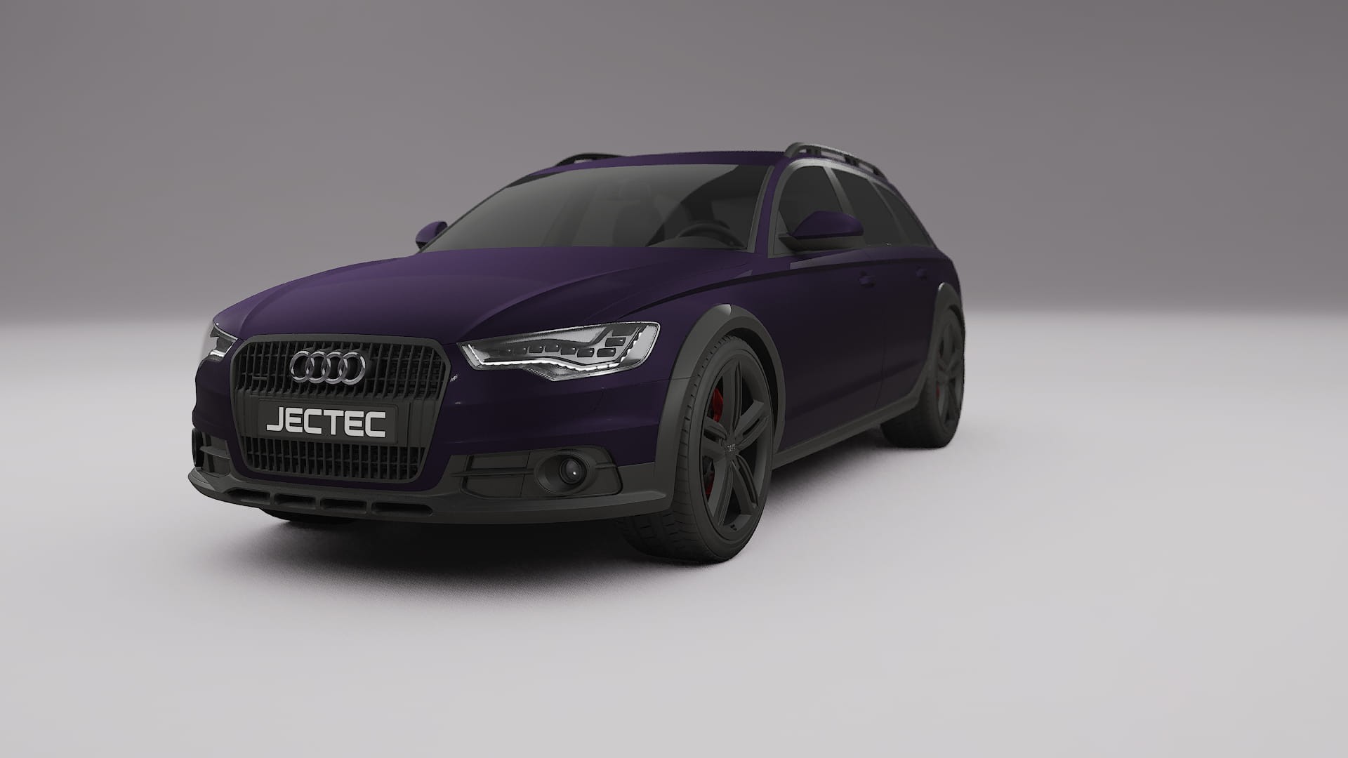 Audi A6 Allroad C7 prefacelift pre-LCI TPU Paint Protection Film | VIOLET Color Change PPF Full Pre-Cut Kit