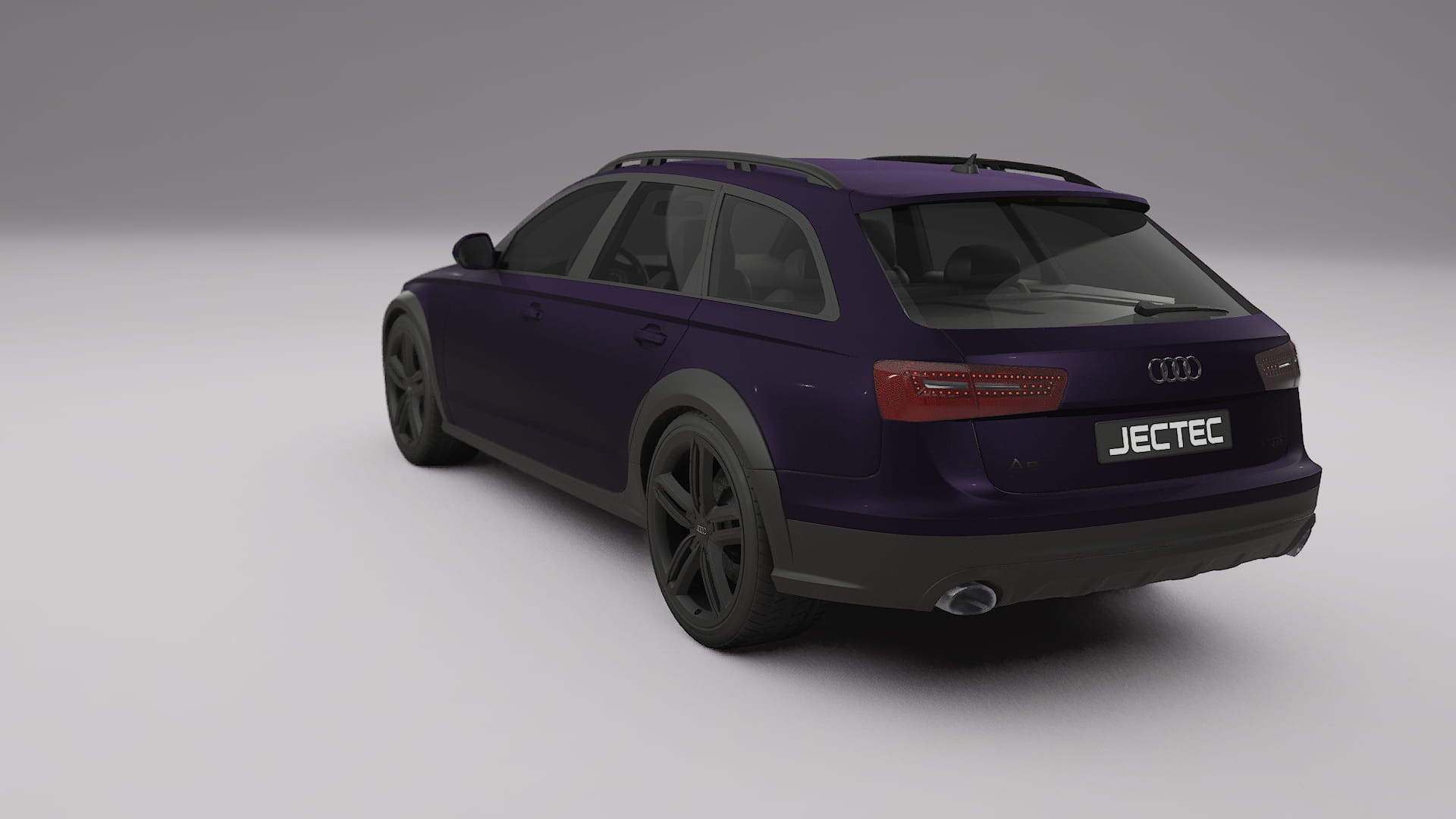 Audi A6 Allroad C7 prefacelift pre-LCI TPU Paint Protection Film | VIOLET Color Change PPF Full Pre-Cut Kit