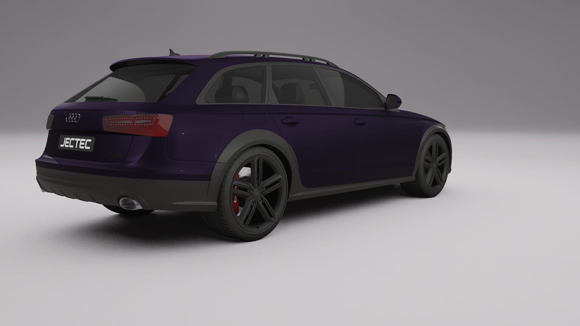 Audi A6 Allroad C7 prefacelift pre-LCI TPU Paint Protection Film | VIOLET Color Change PPF Full Pre-Cut Kit