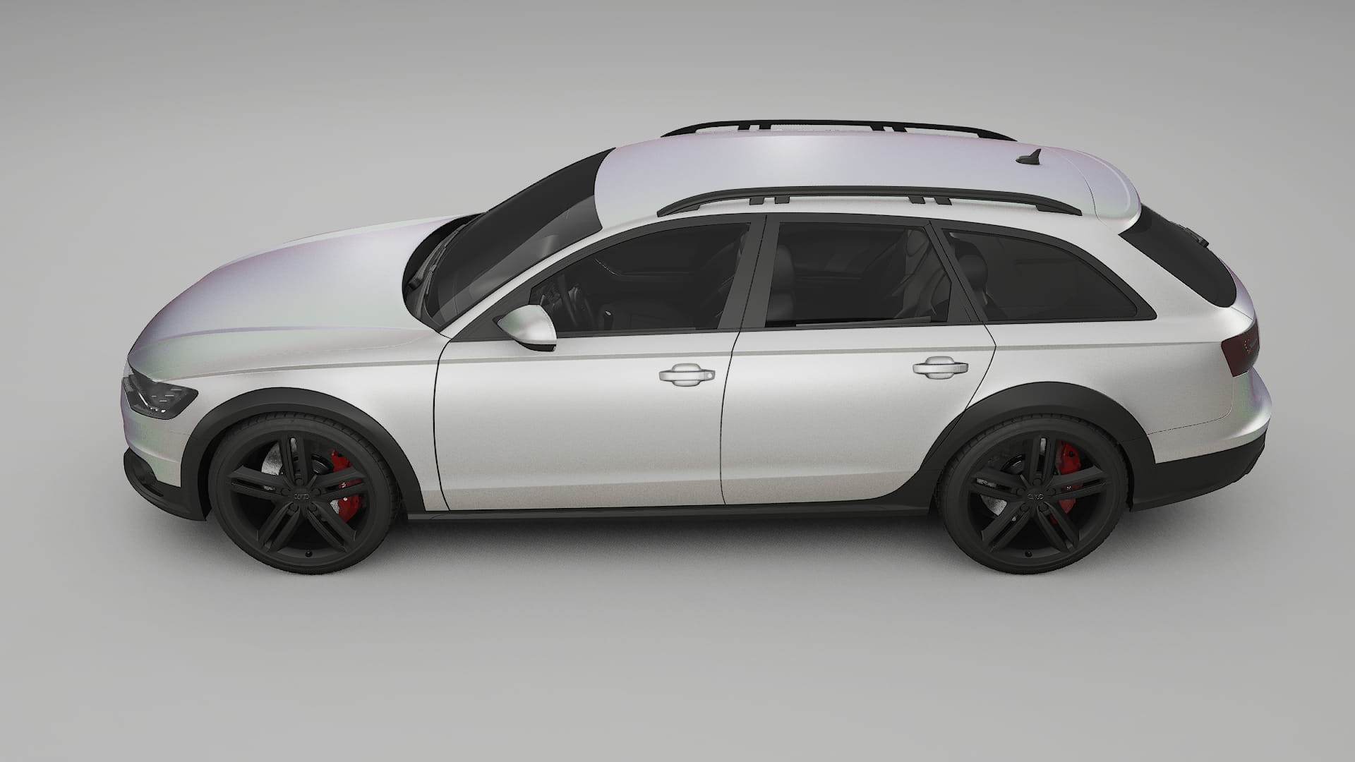 Audi A6 Allroad C7 prefacelift pre-LCI TPU Paint Protection Film | NEBULA Color Change PPF Full Pre-Cut Kit