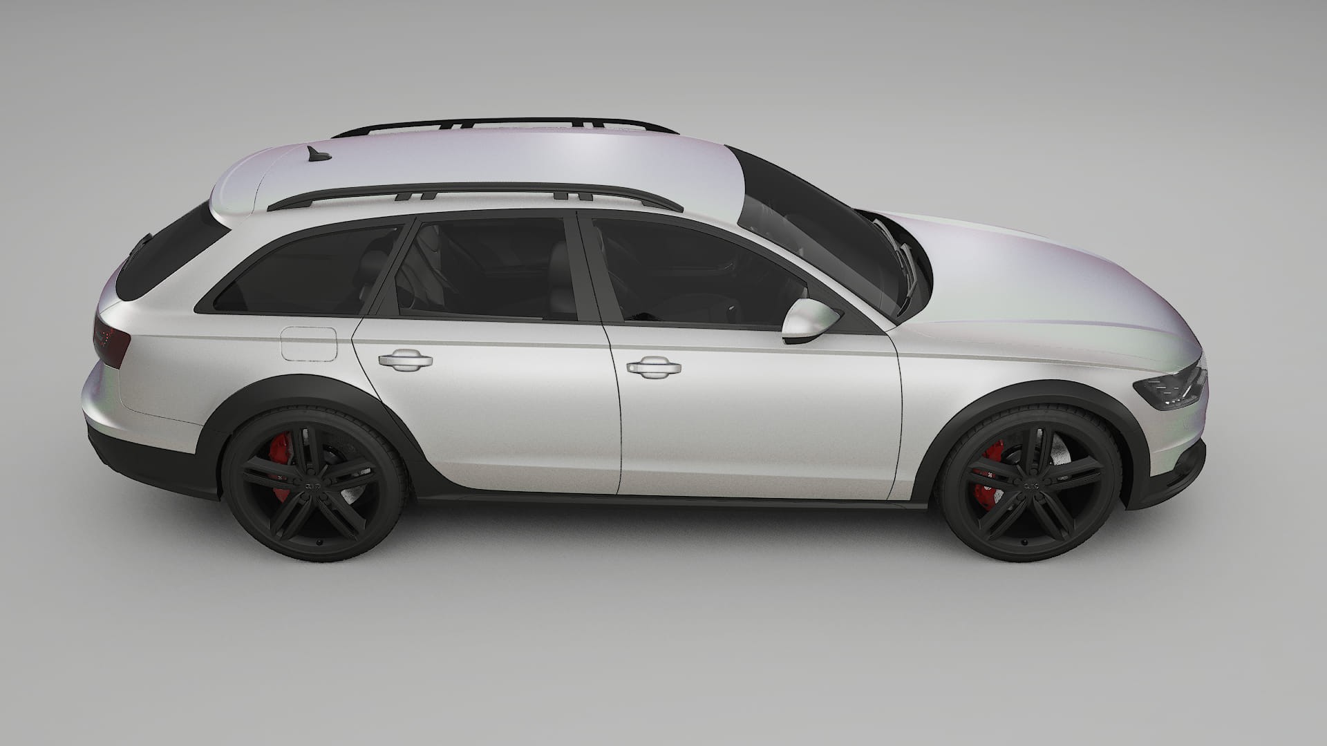 Audi A6 Allroad C7 prefacelift pre-LCI TPU Paint Protection Film | NEBULA Color Change PPF Full Pre-Cut Kit