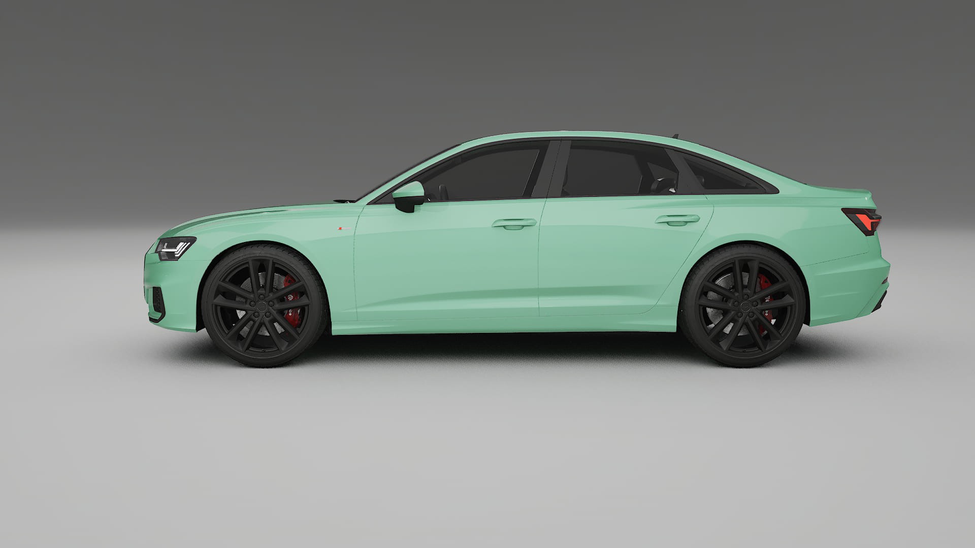 Audi A6 S-Line C8 TPU Paint Protection Film | DUSTY Color Change PPF Full Pre-Cut Kit