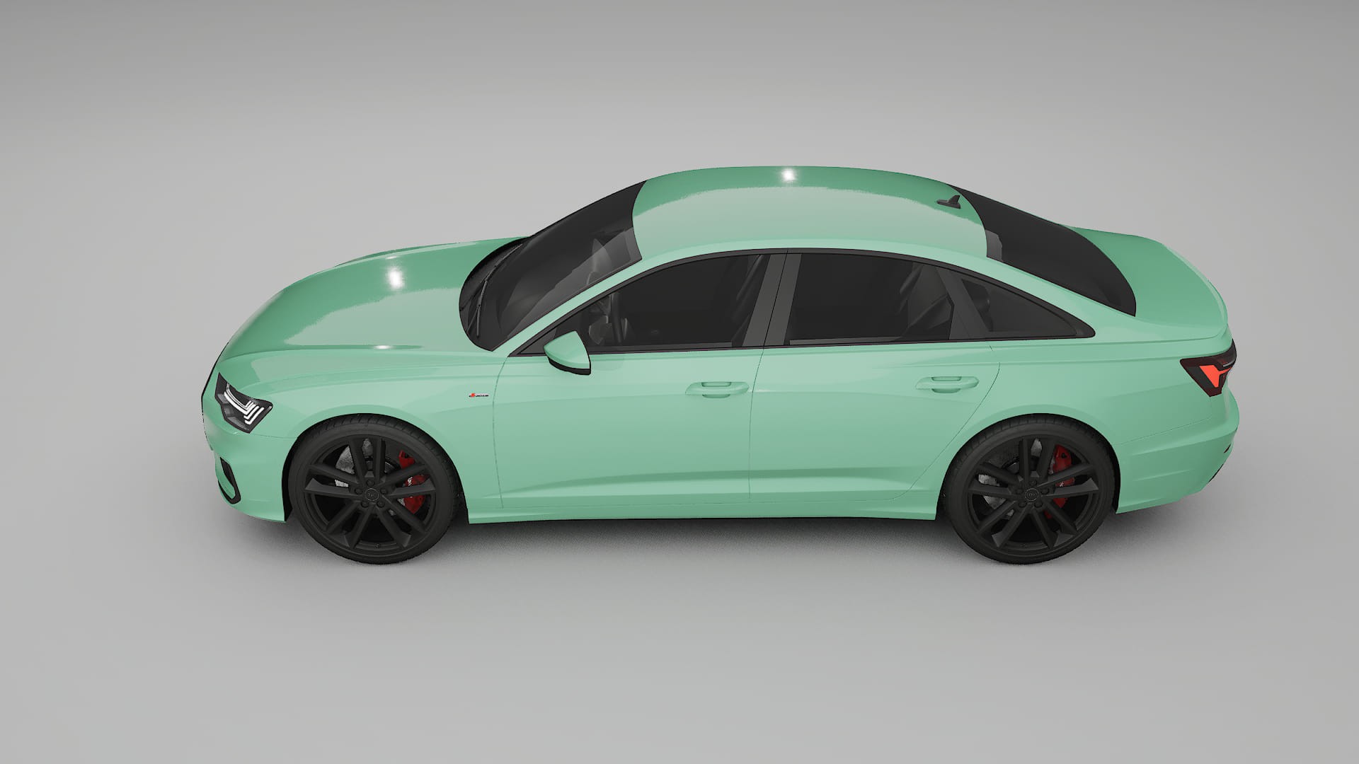 Audi A6 S-Line C8 TPU Paint Protection Film | DUSTY Color Change PPF Full Pre-Cut Kit