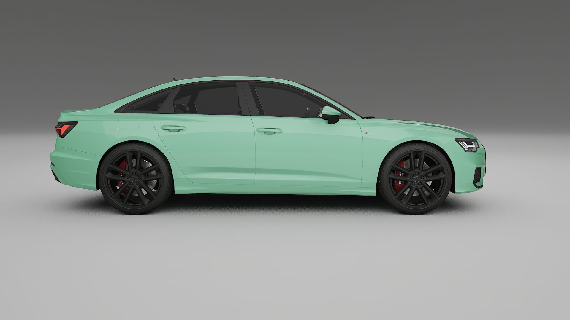 Audi A6 S-Line C8 TPU Paint Protection Film | DUSTY Color Change PPF Full Pre-Cut Kit